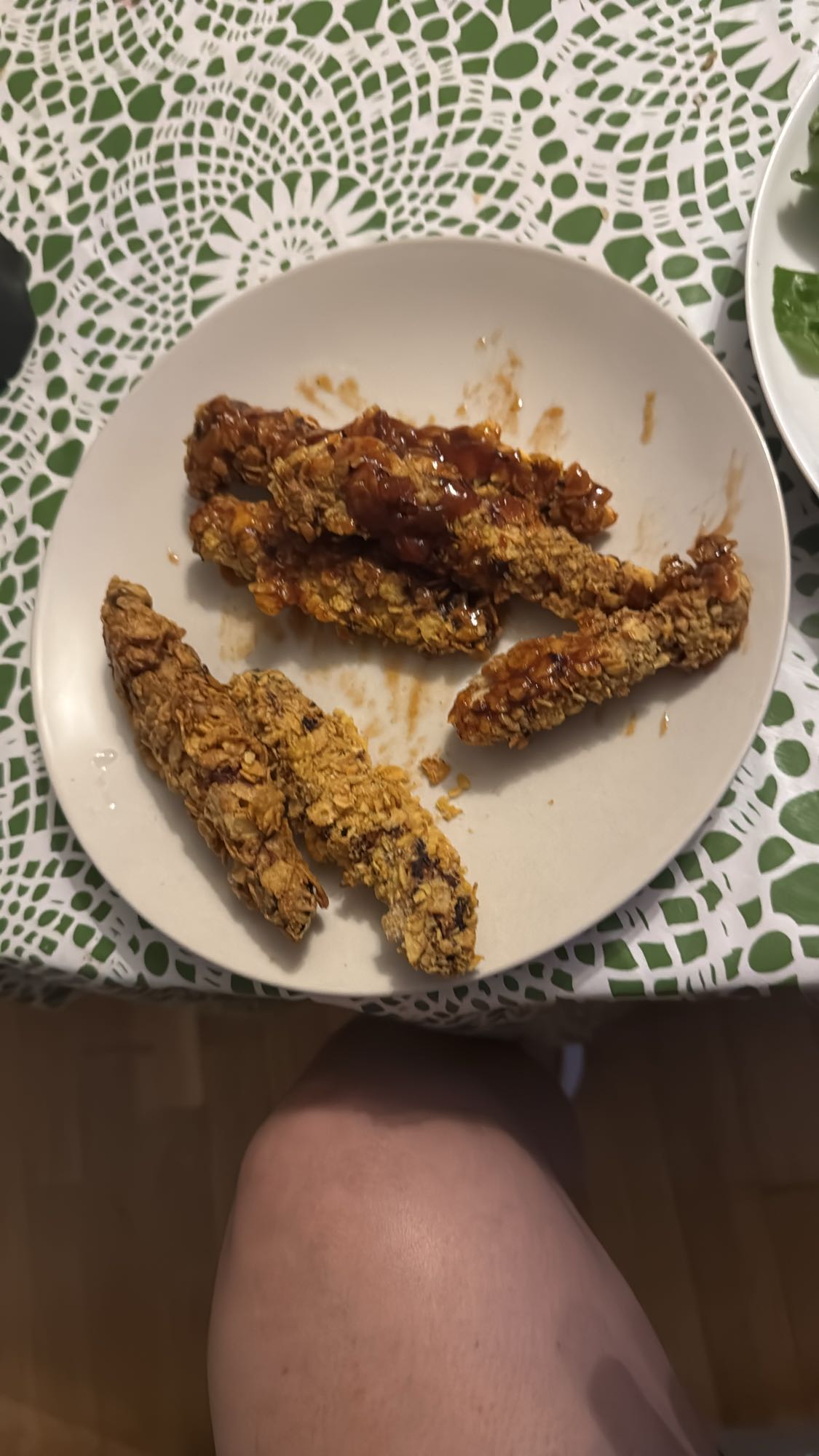 Krispig kycklingstrimlor