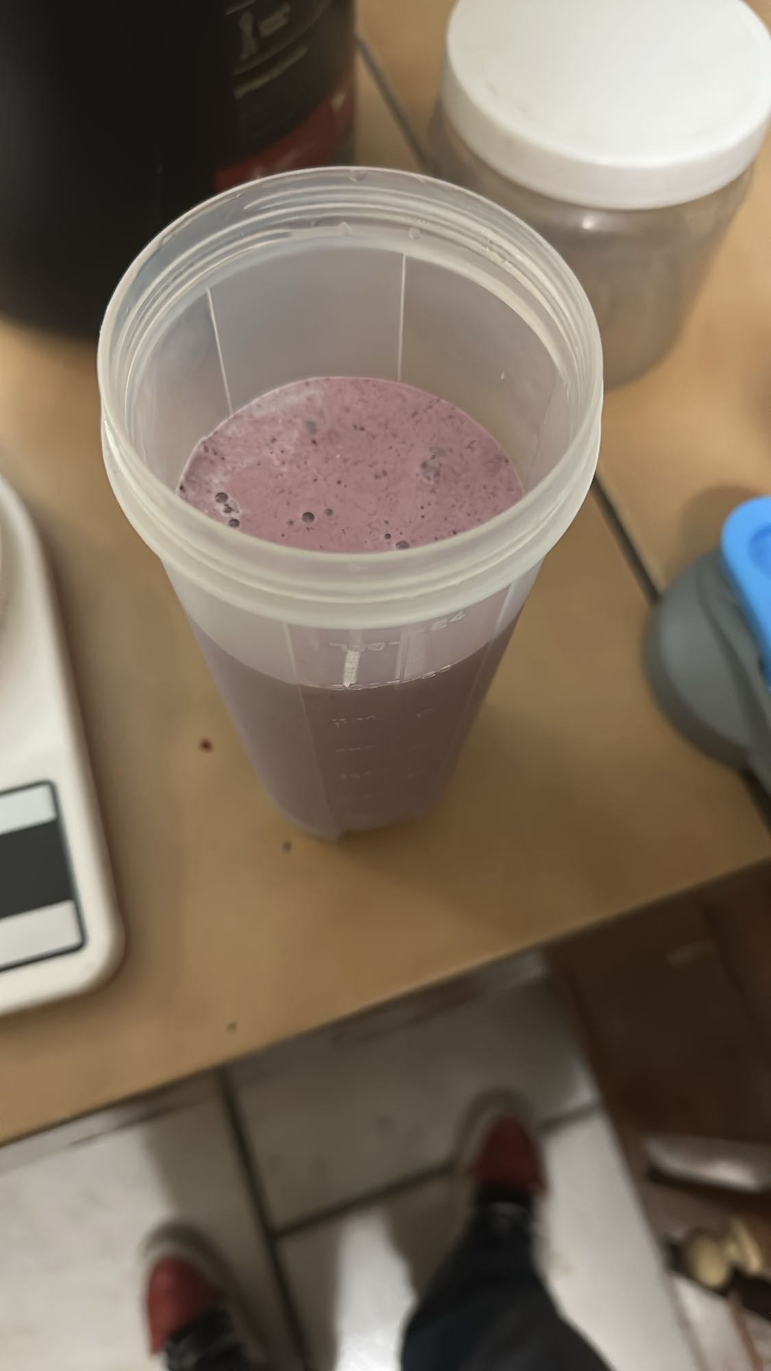 batido de frutos rojos
