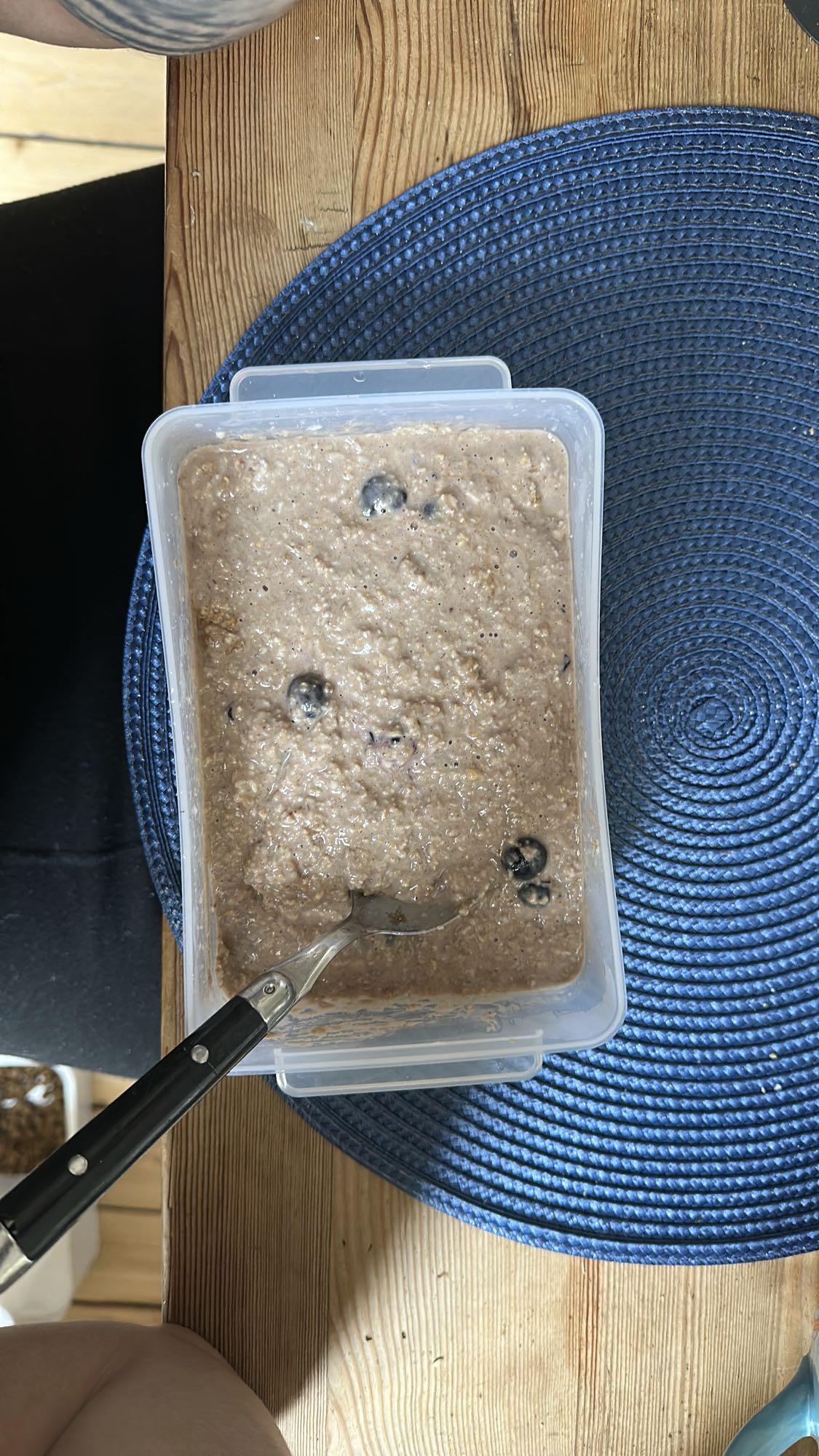 Havregrynsgröt med bär