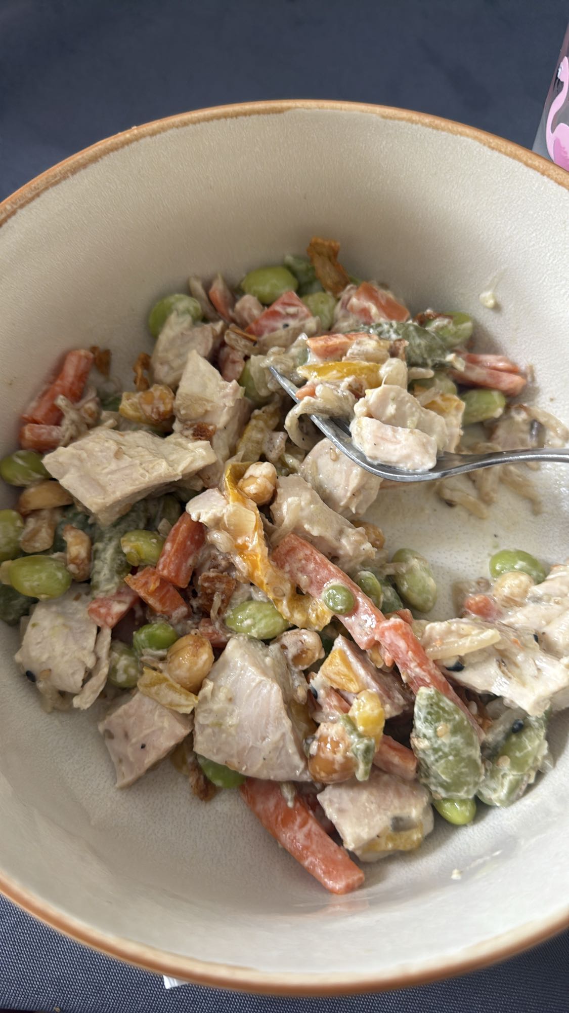 salade de poulet mixte