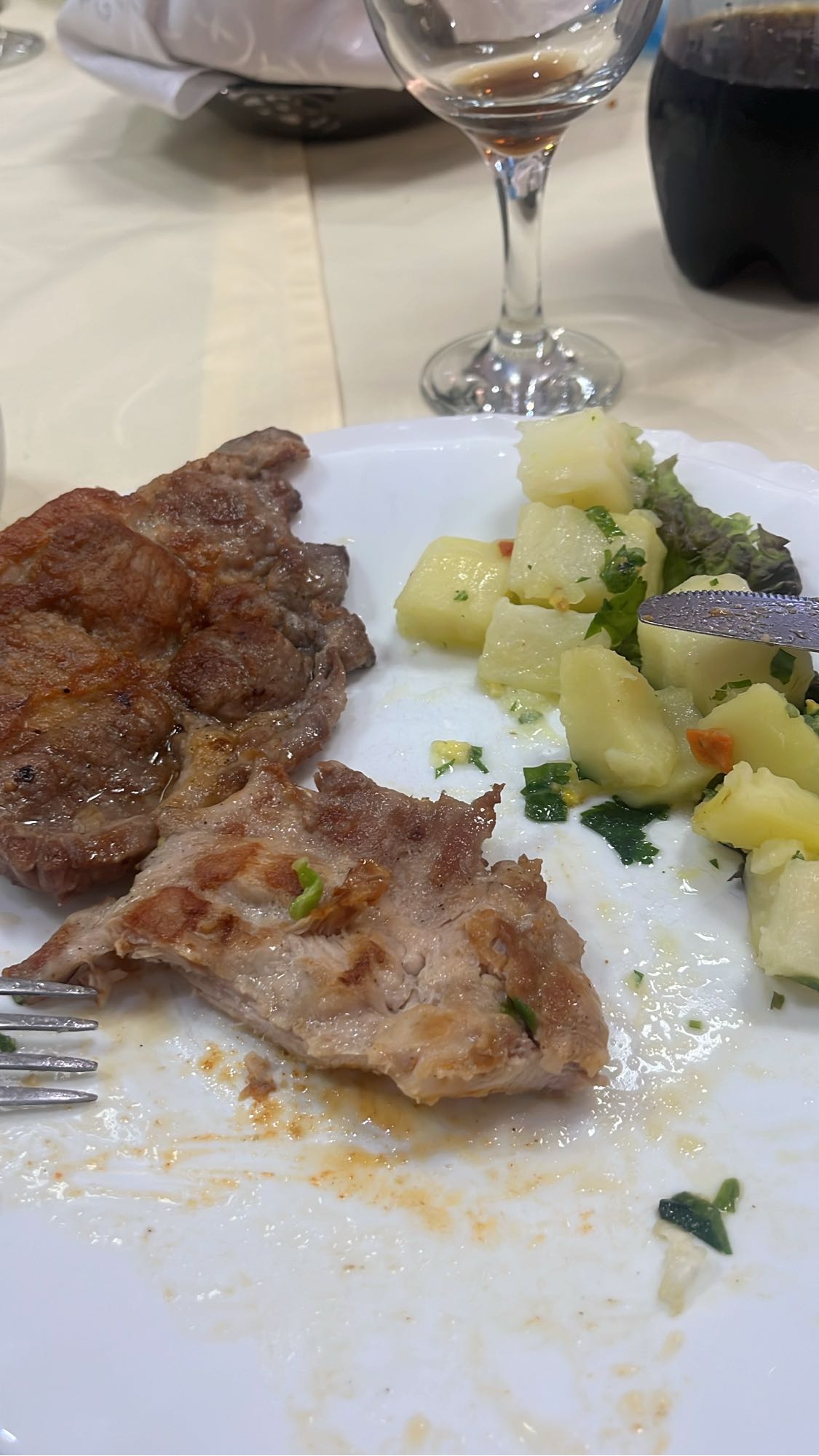 Friptură cu cartofi