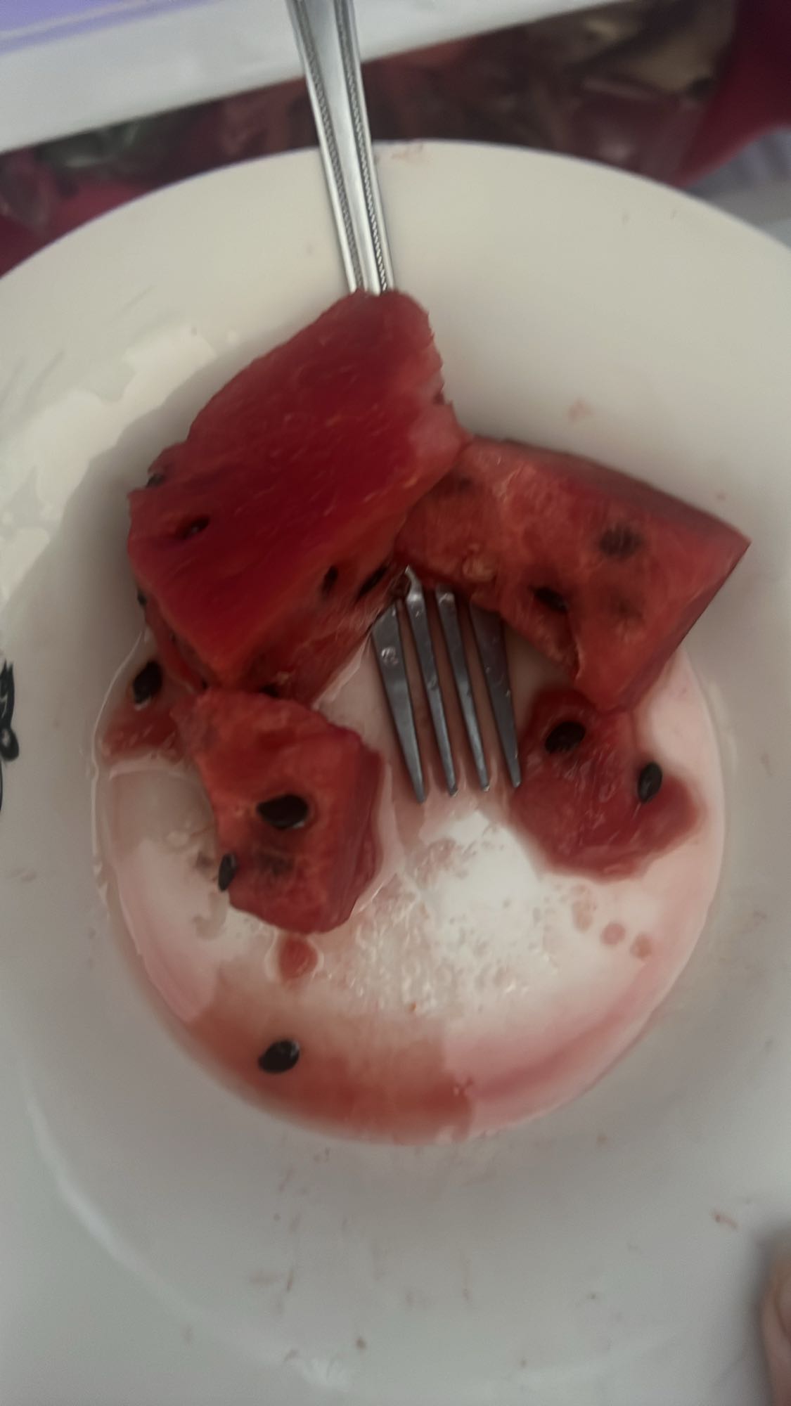 Watermelon pieces
