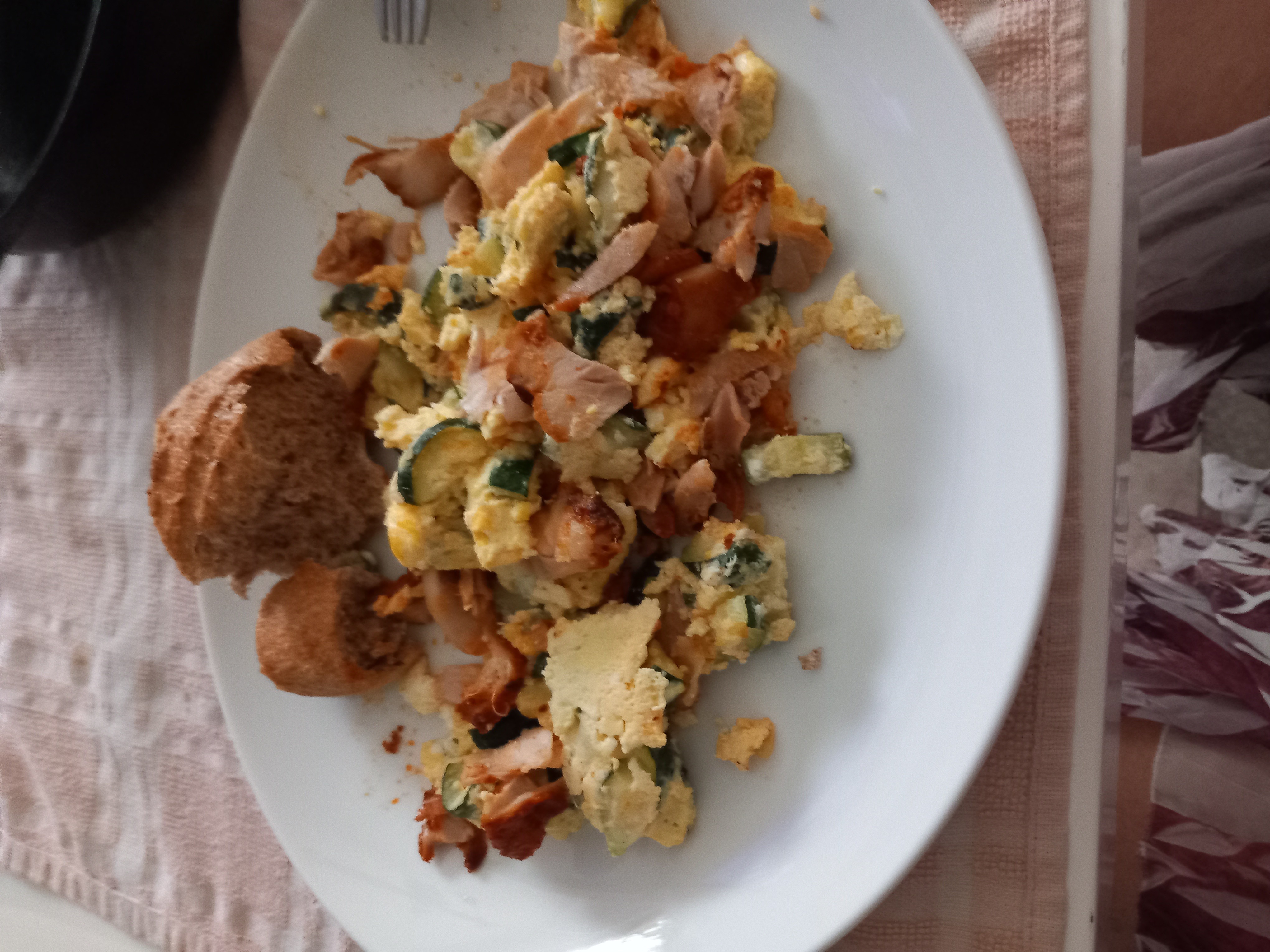 Omelette aux légumes