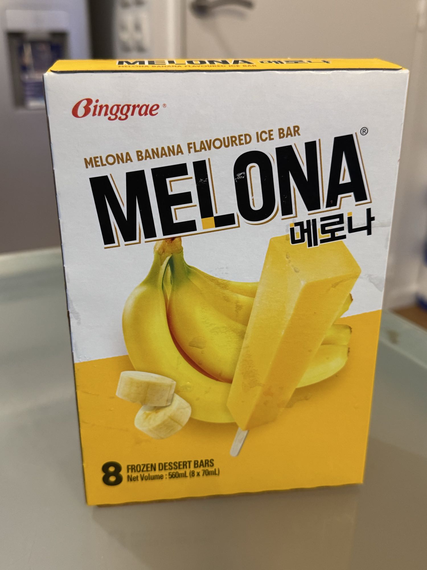 Melona Banana Ice Bar