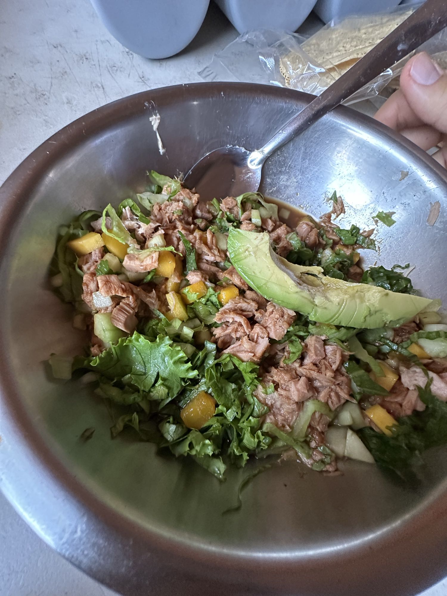 ensalada de atún