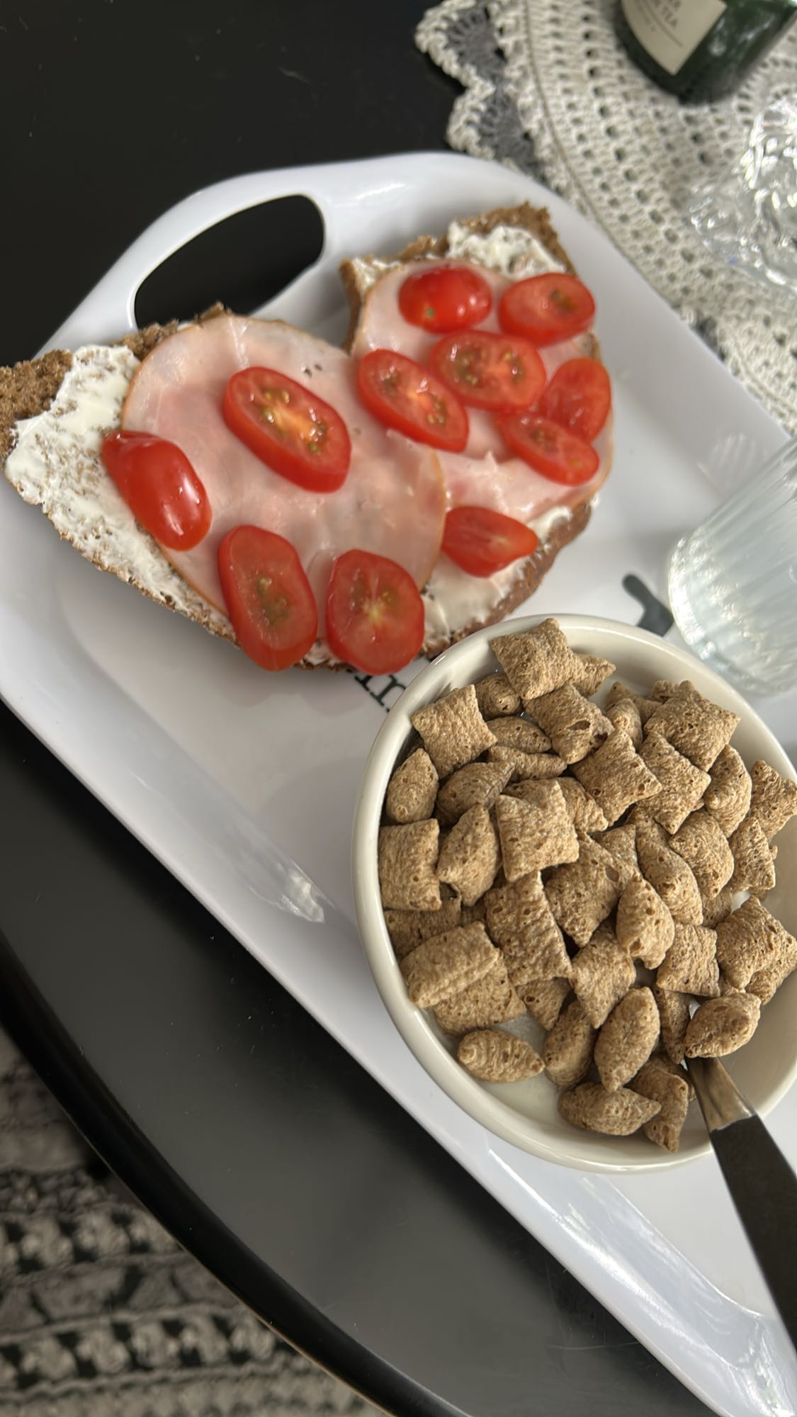 Knäckebröd och flingor