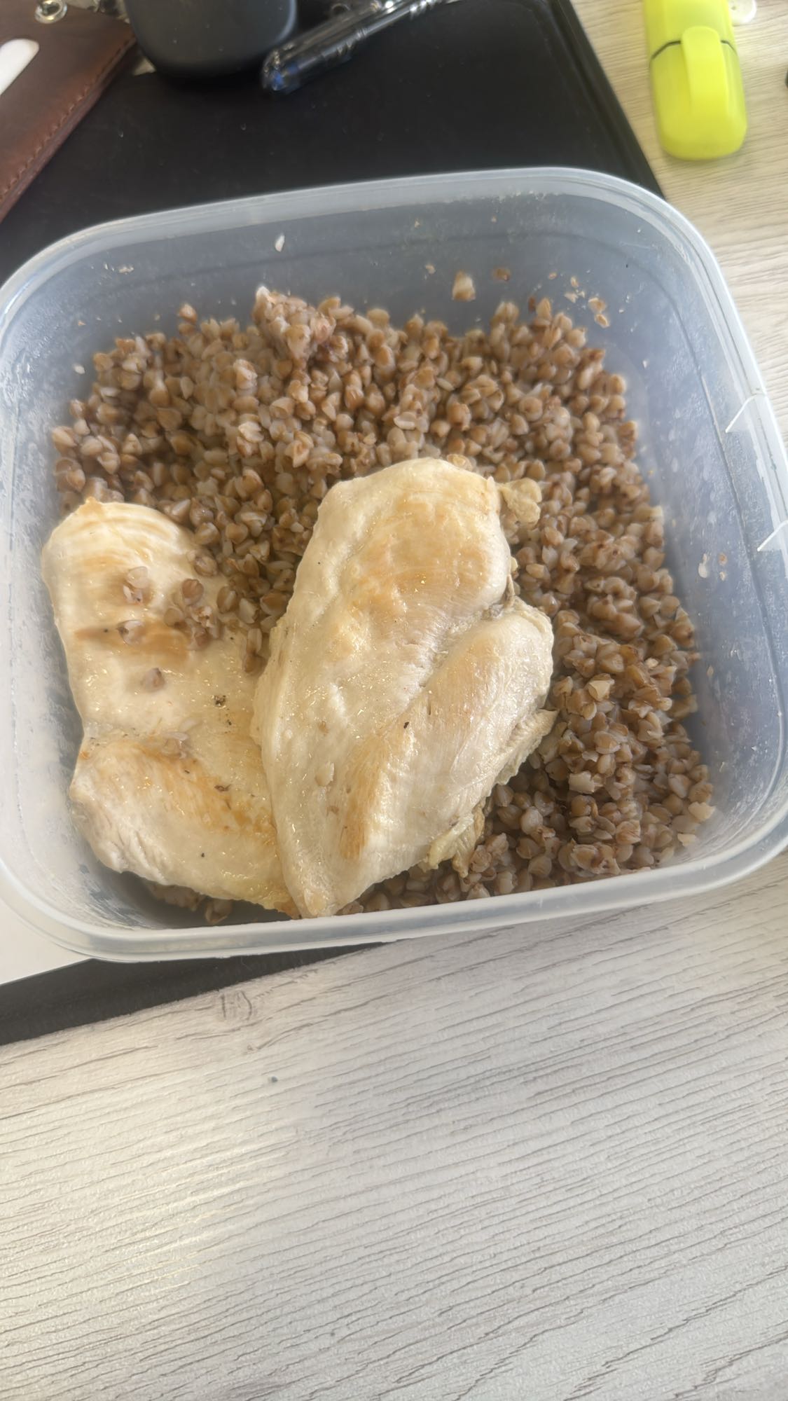 Гречка с курицей