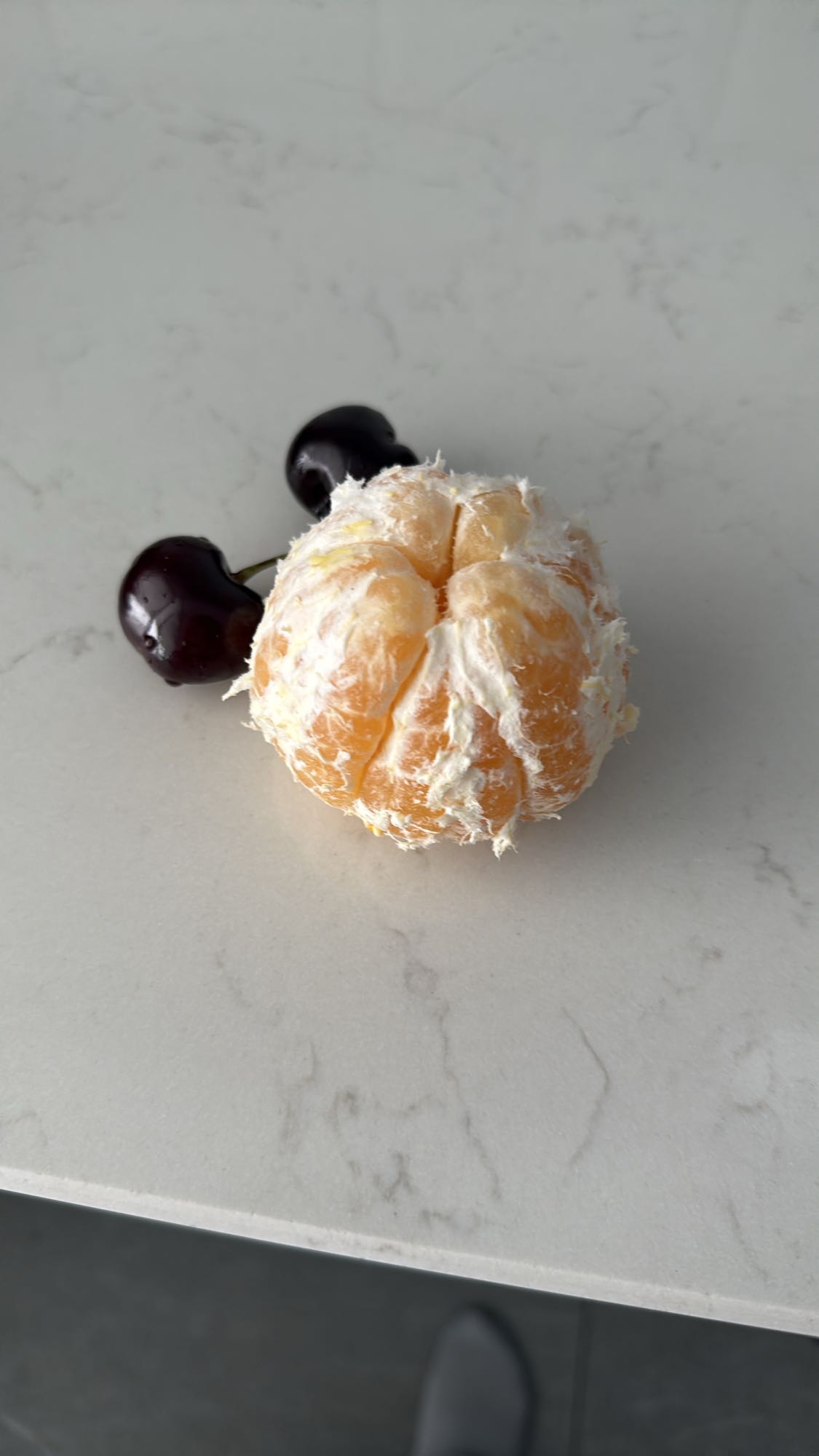 Apelsin och körsbär