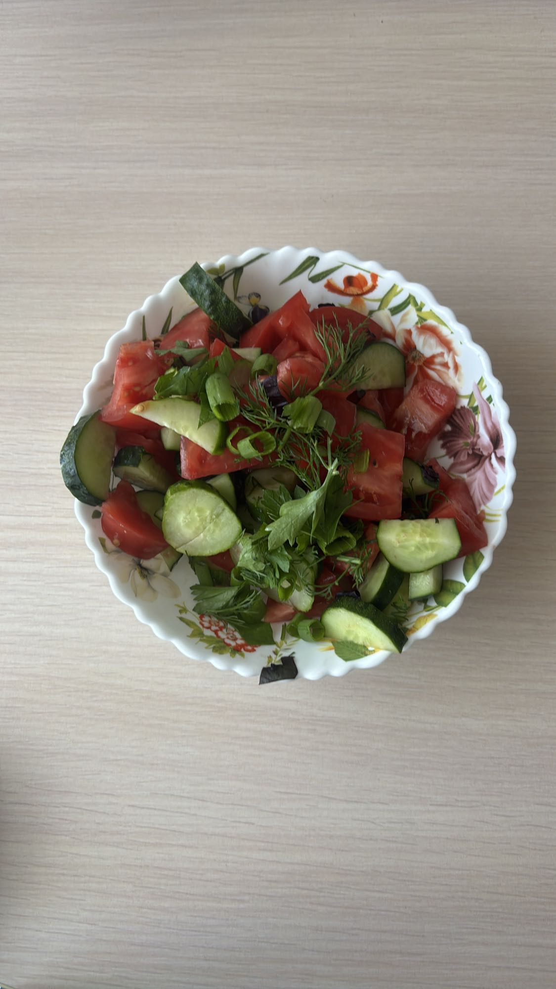 Овощной салат