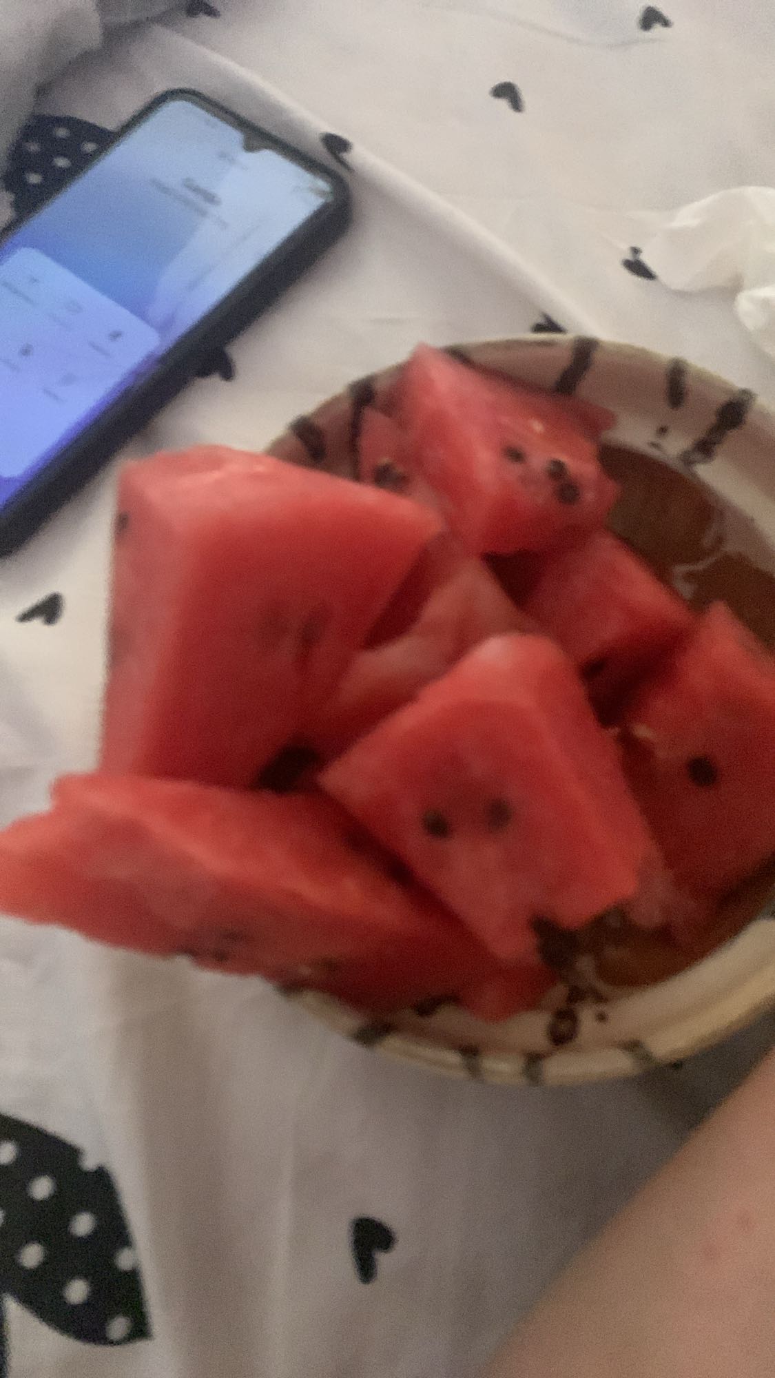 Felii de pepene roșu