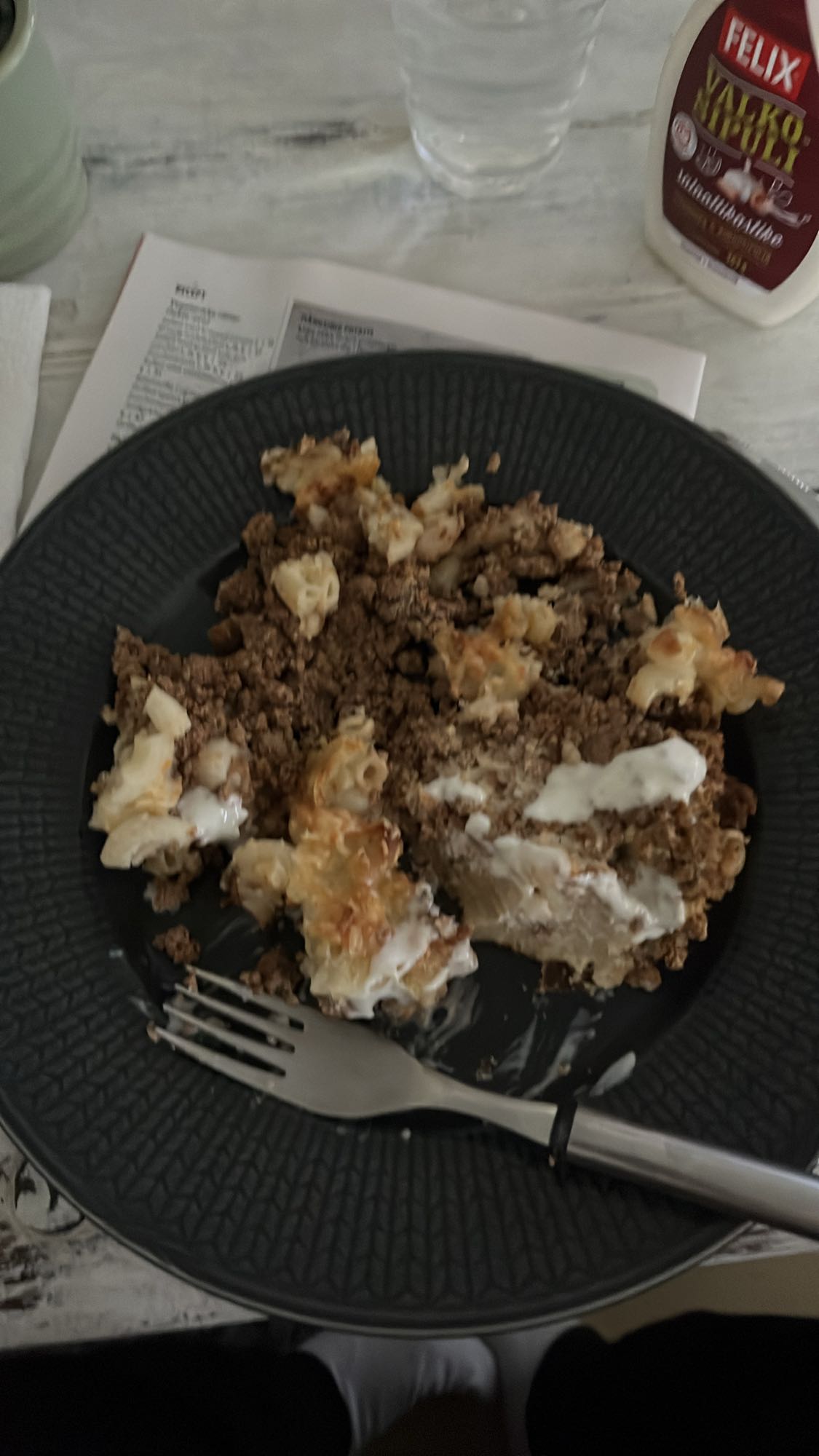 Makaronilåda med köttfärs