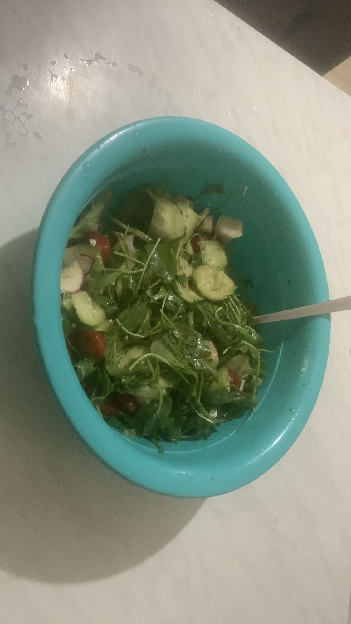 Salată verde proaspătă