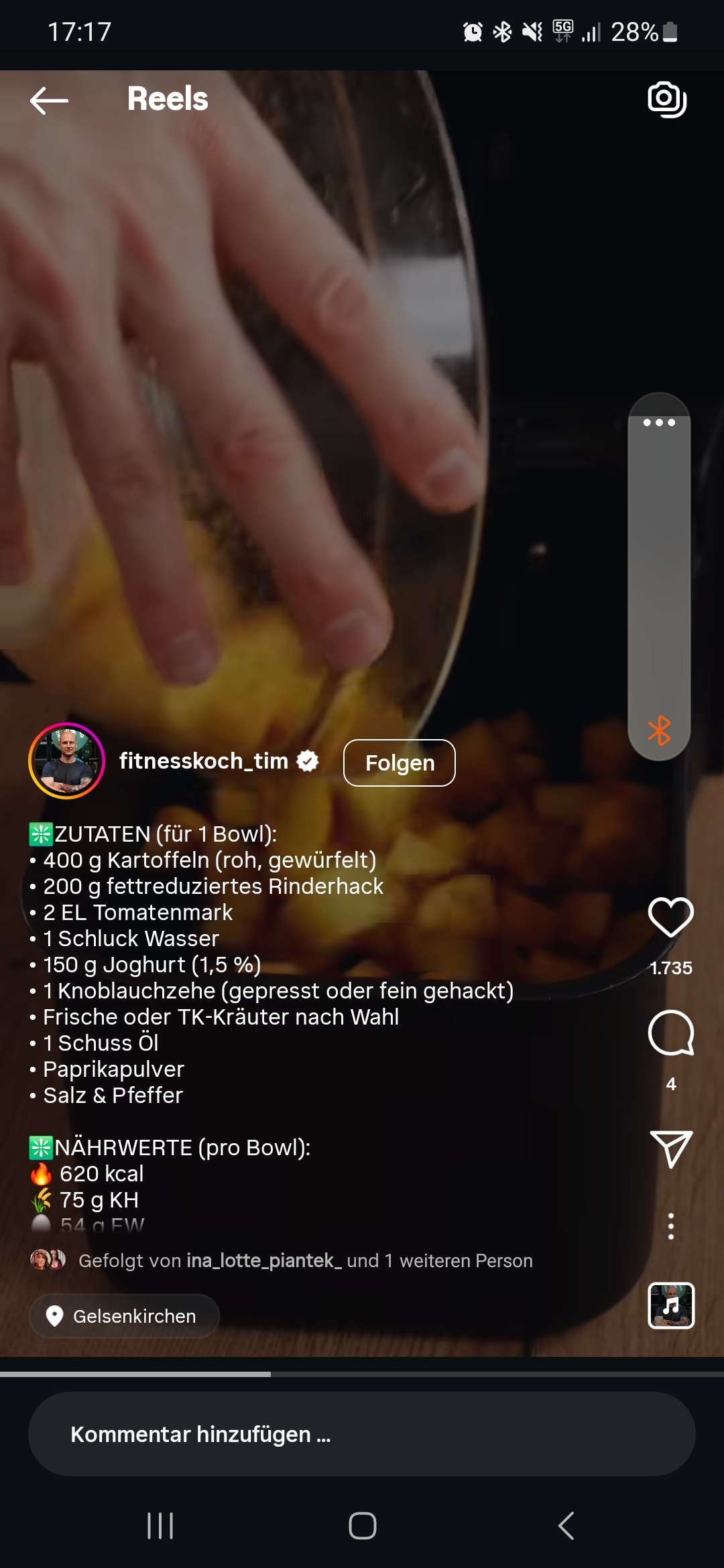 Kartoffel-Hackfleisch-Bowl