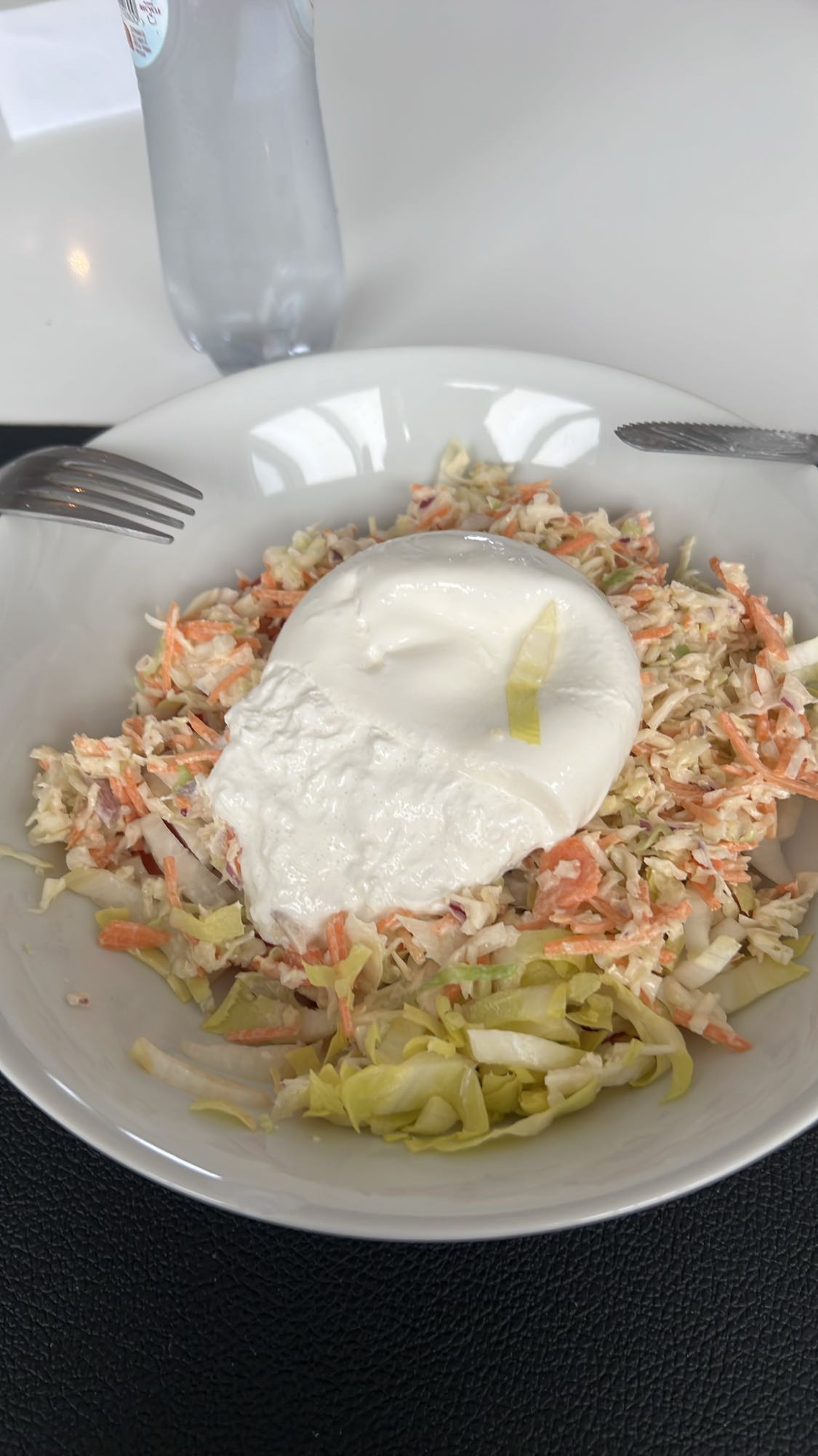 koolsalade met yoghurt