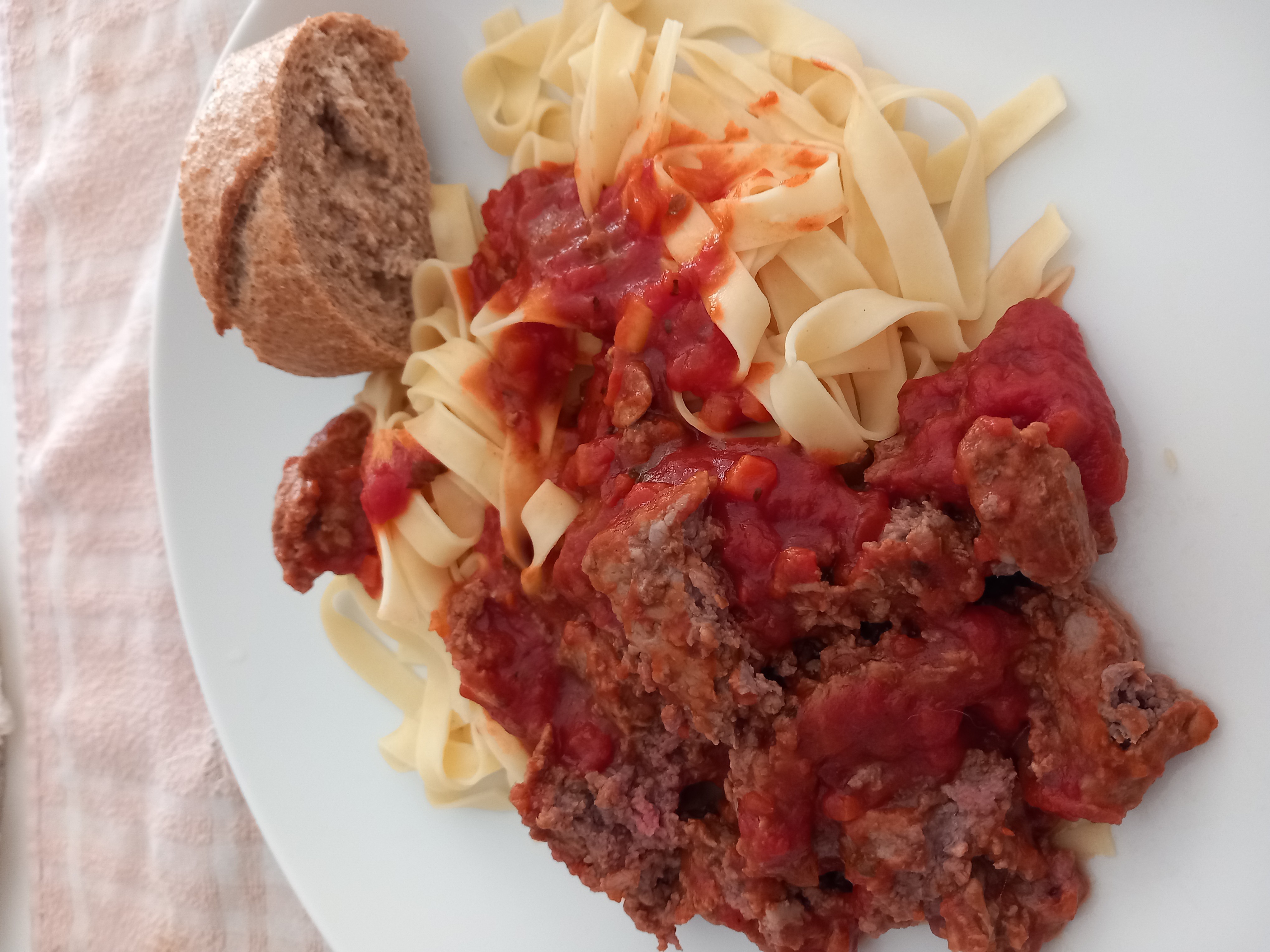Tagliatelles sauce bolognaise