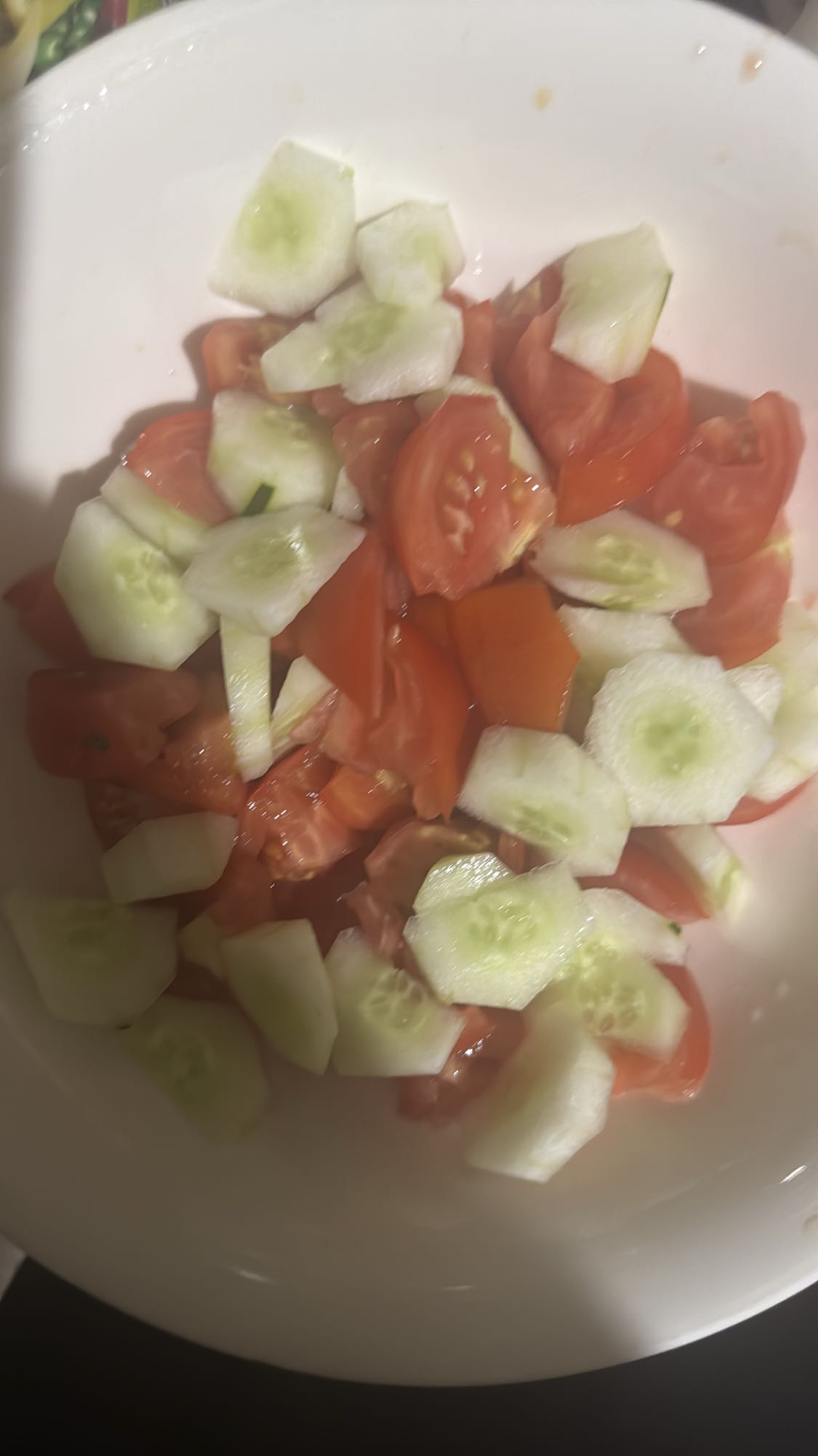 Tomato Cucumber Salad