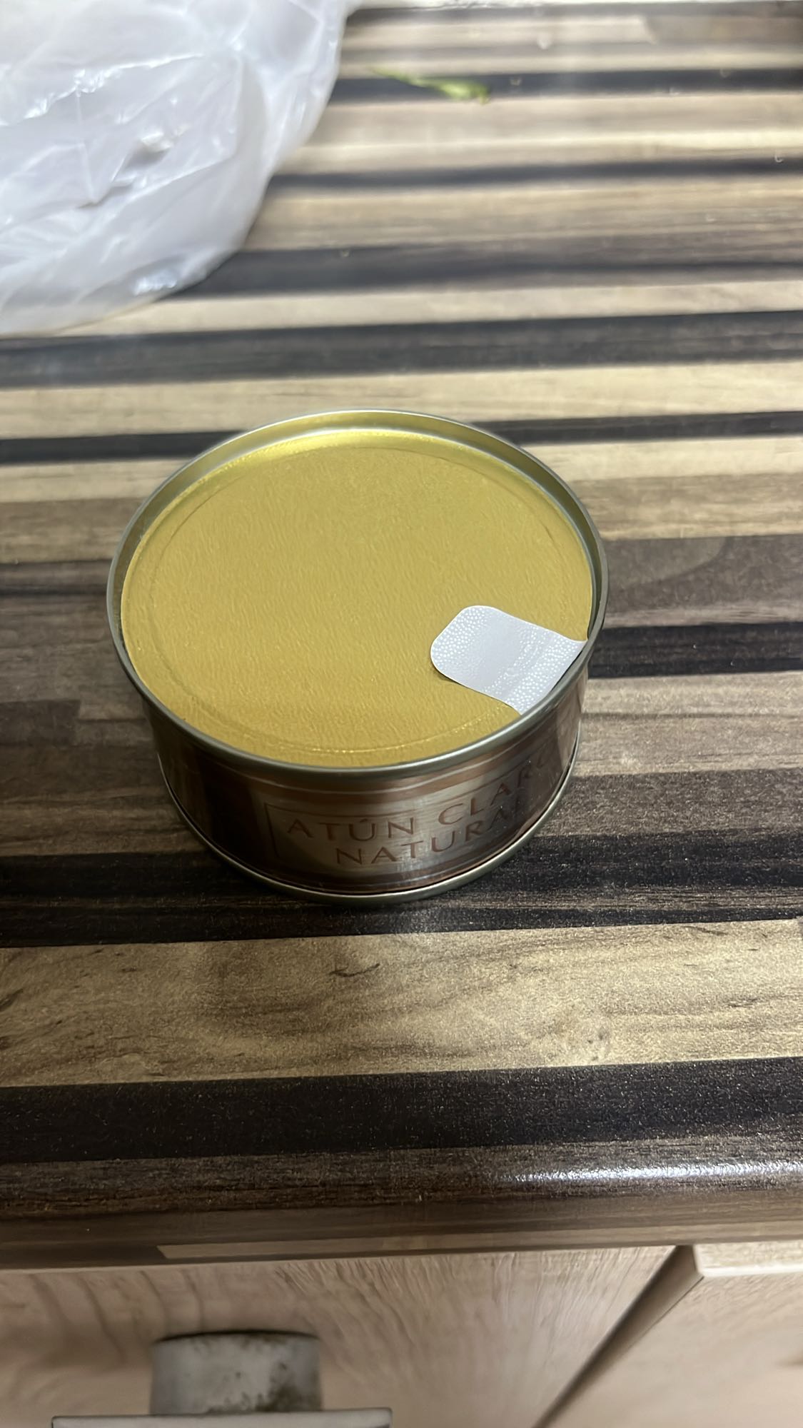 Atún en lata natural