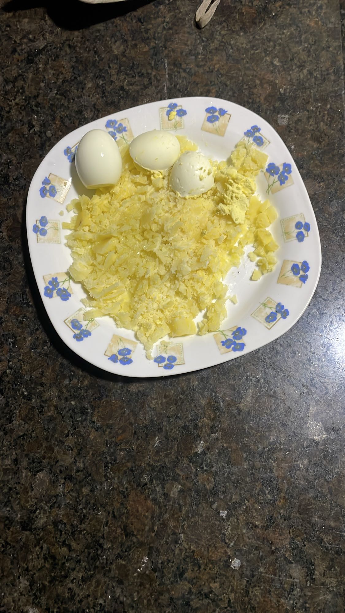 Boiled Eggs and Potatoes