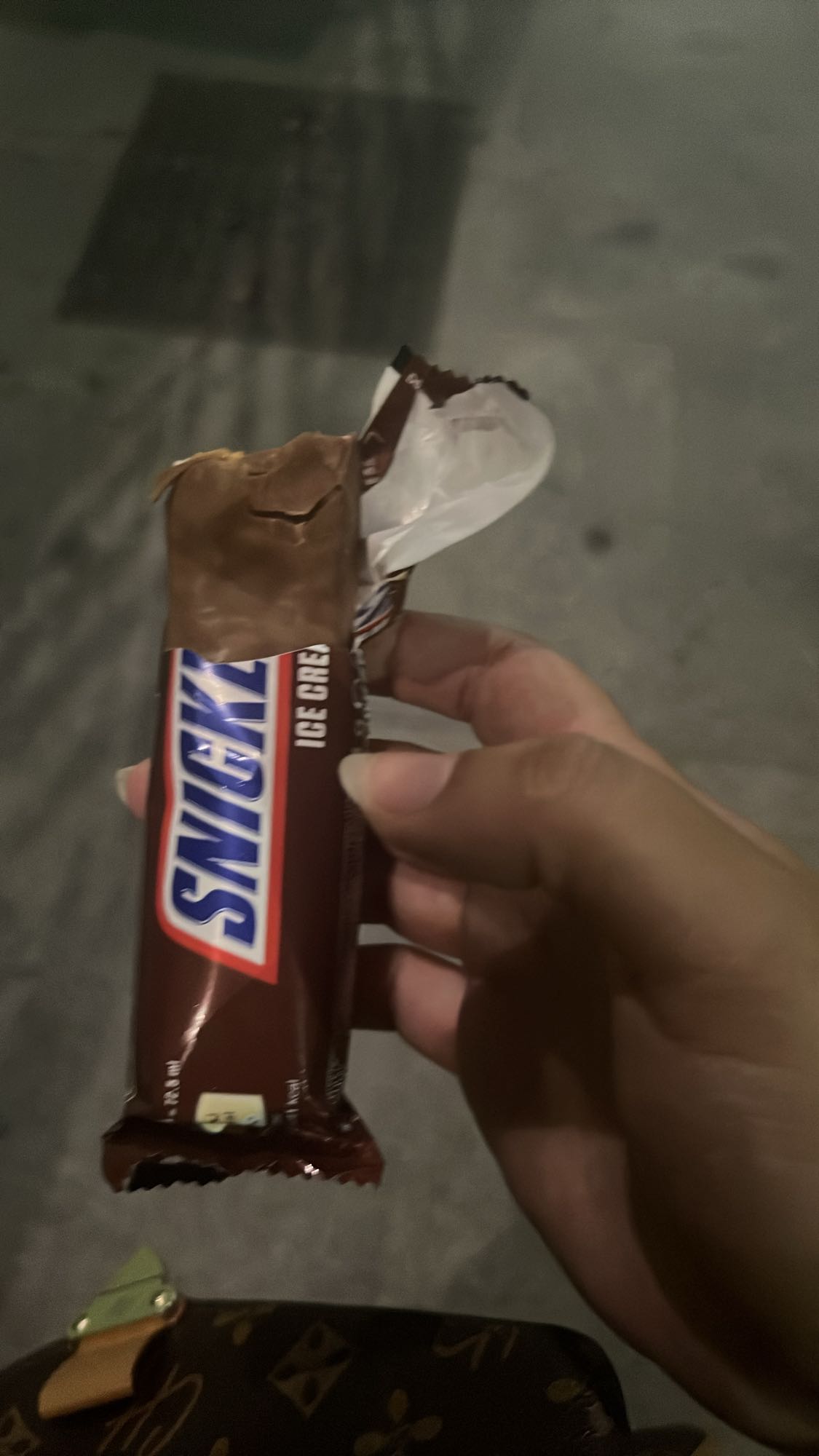 Barra helada Snickers