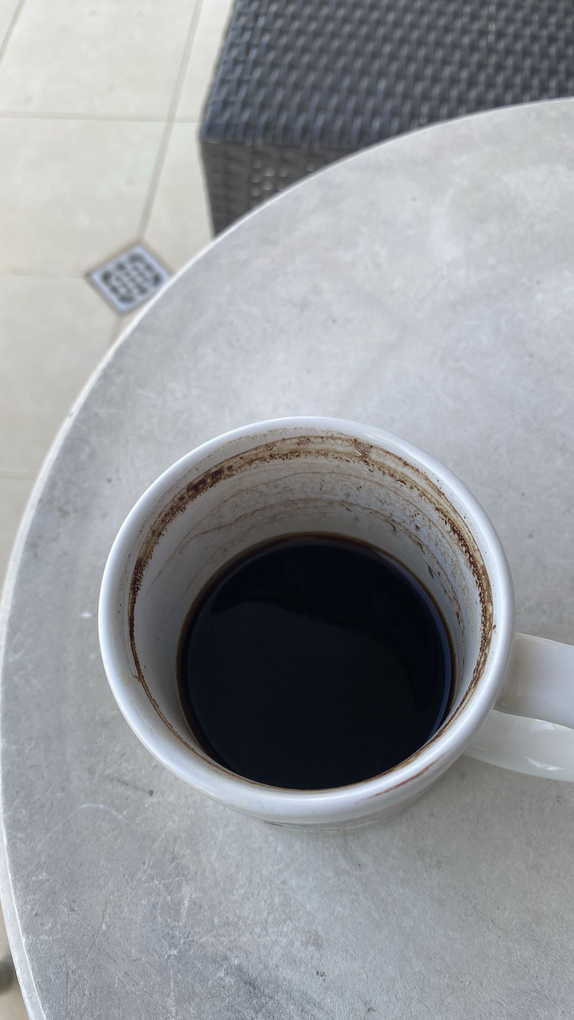 Cafea neagră simplă