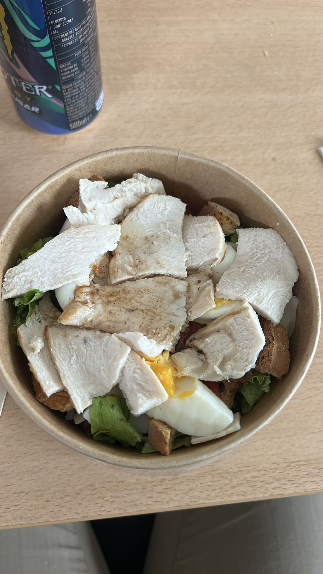 Salade poulet œuf