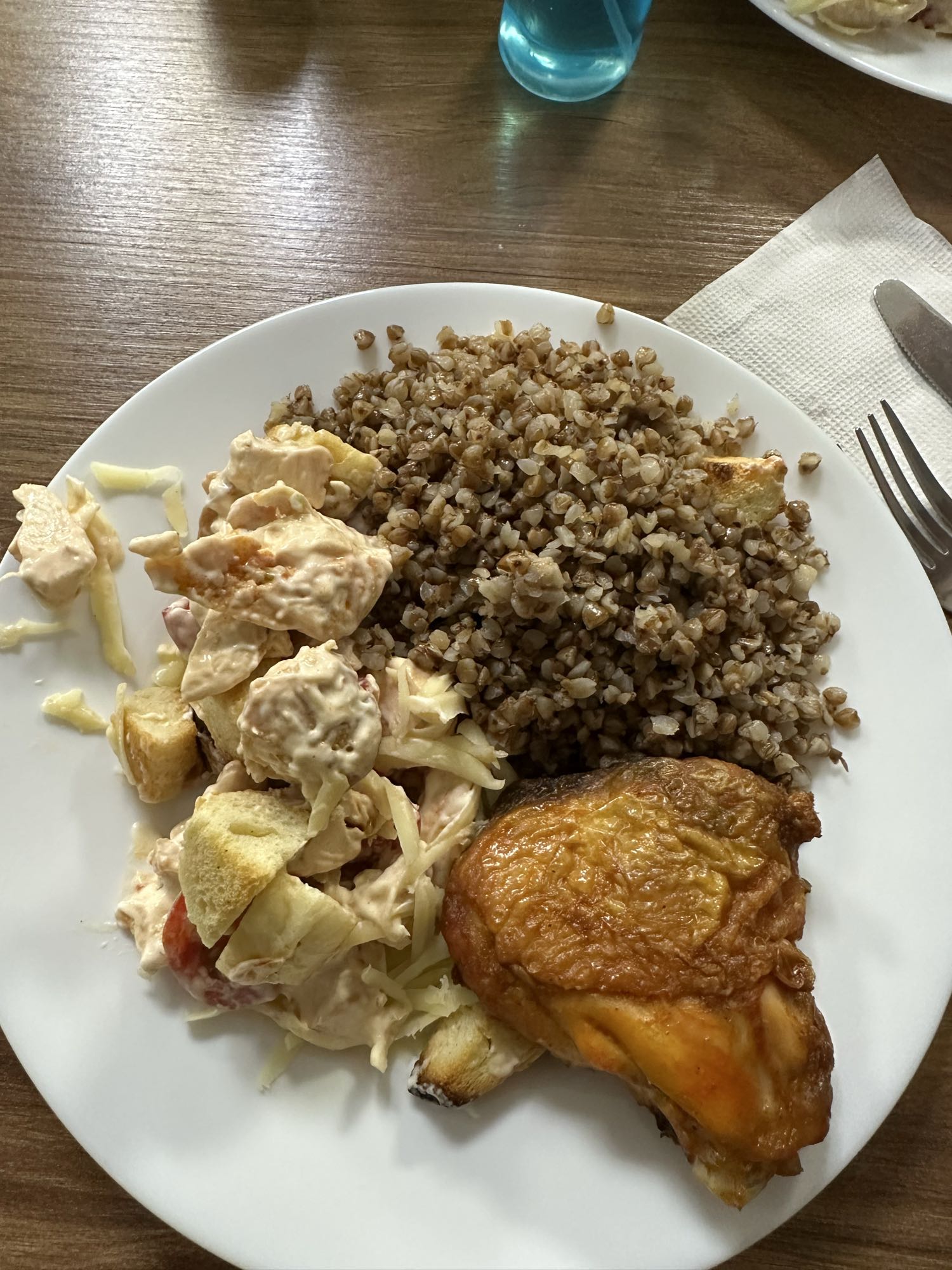 Buckwheat Chicken Plate