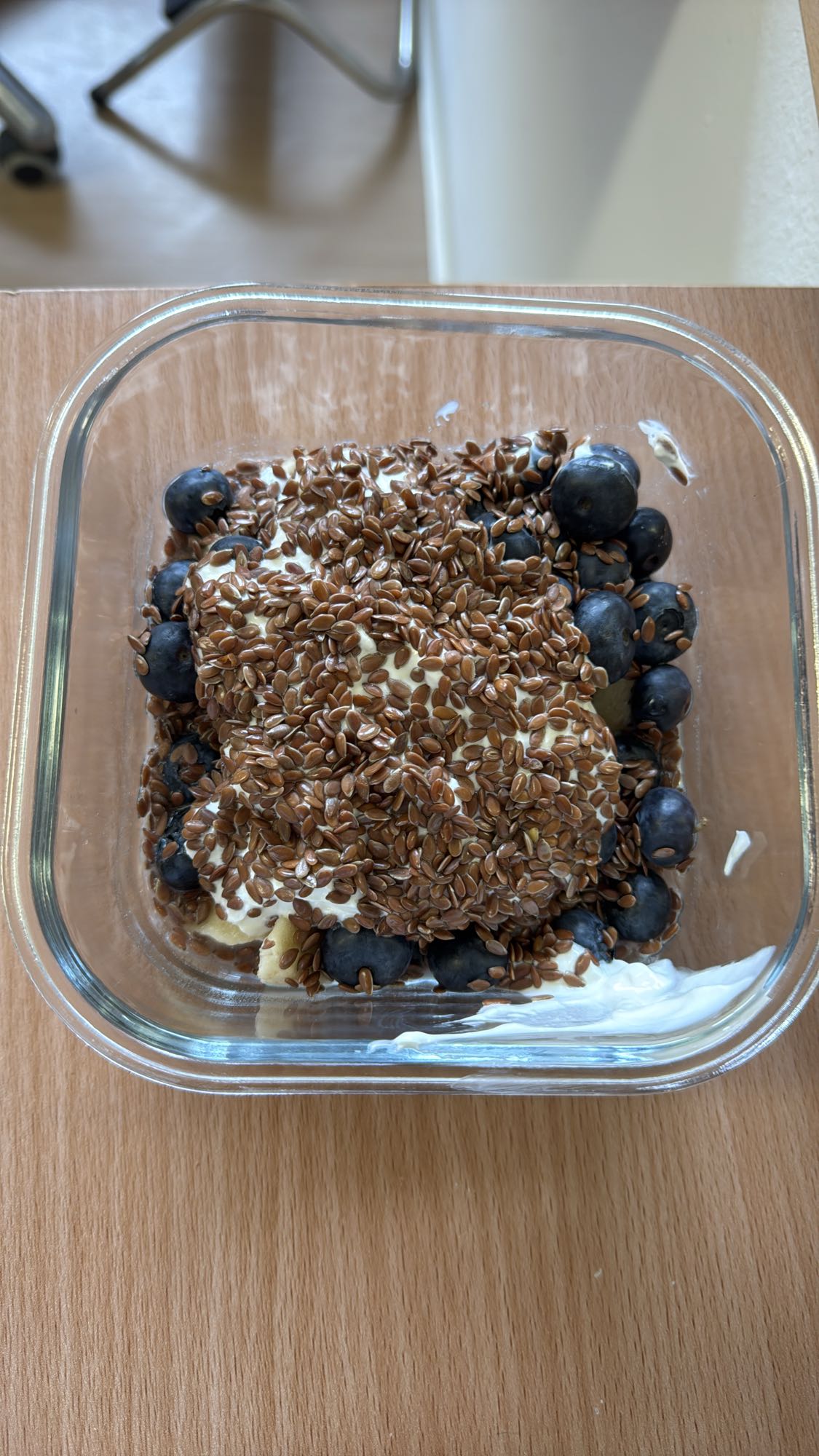 Joghurt mit Leinsamen