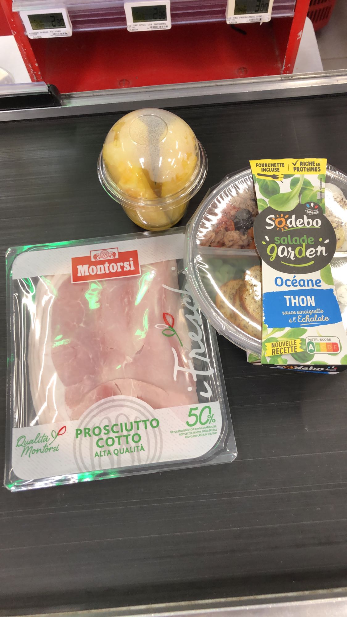 Salade thon et jambon