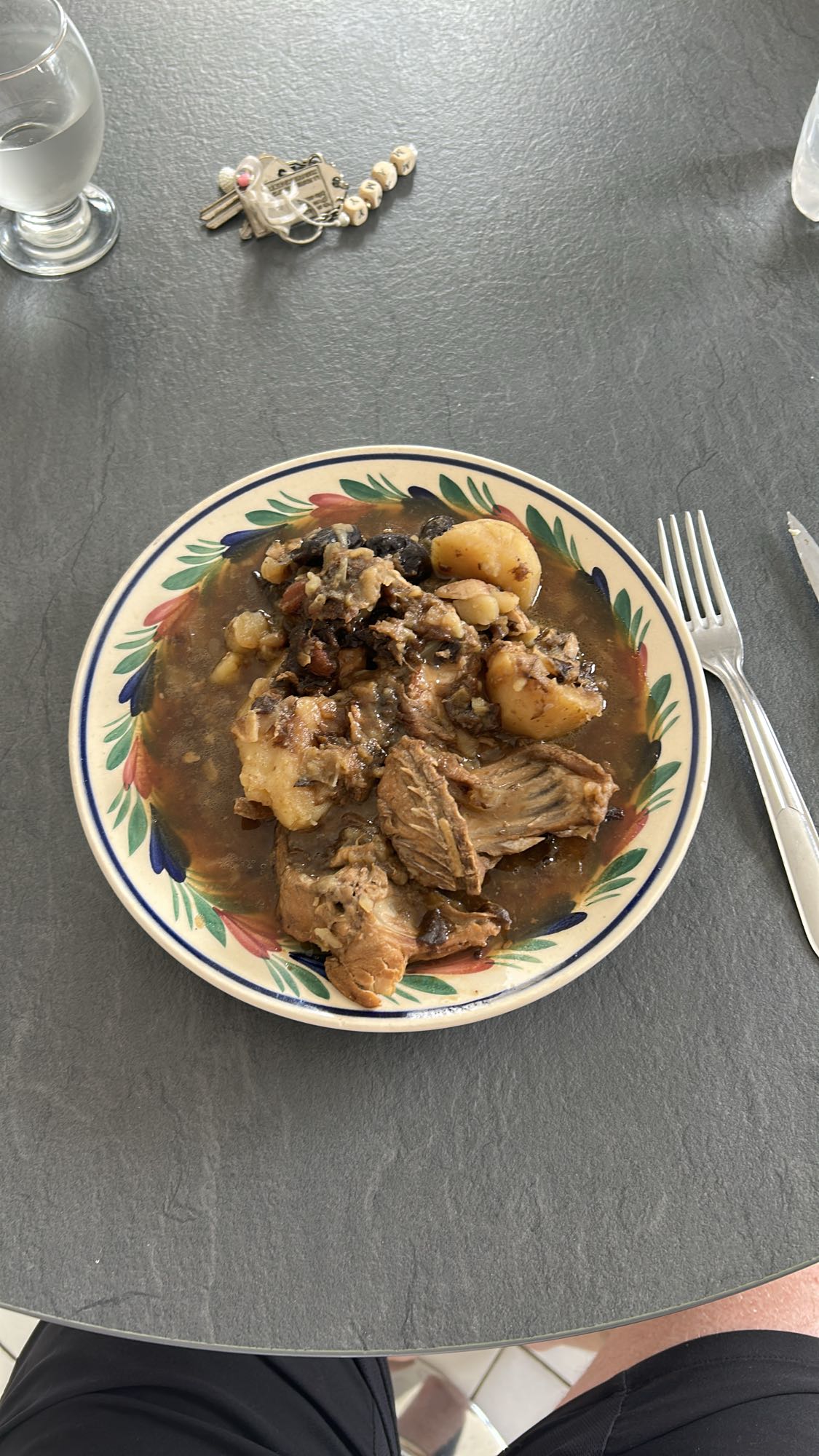 Ragoût de viande et pommes de terre