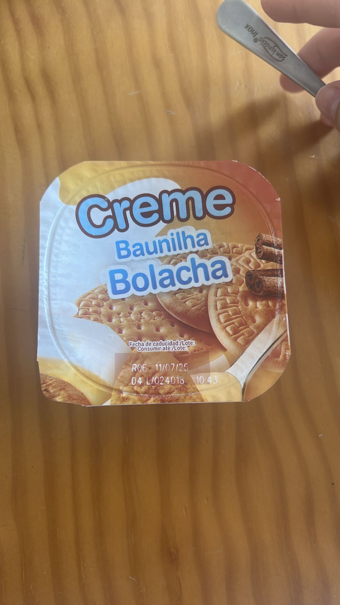 crema vainilla galleta