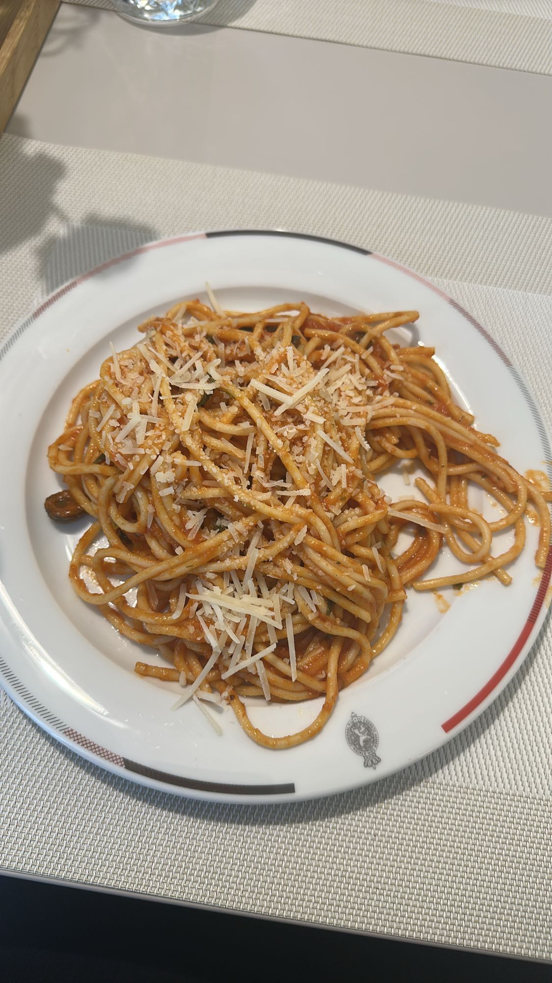 Spaghetti met kaas