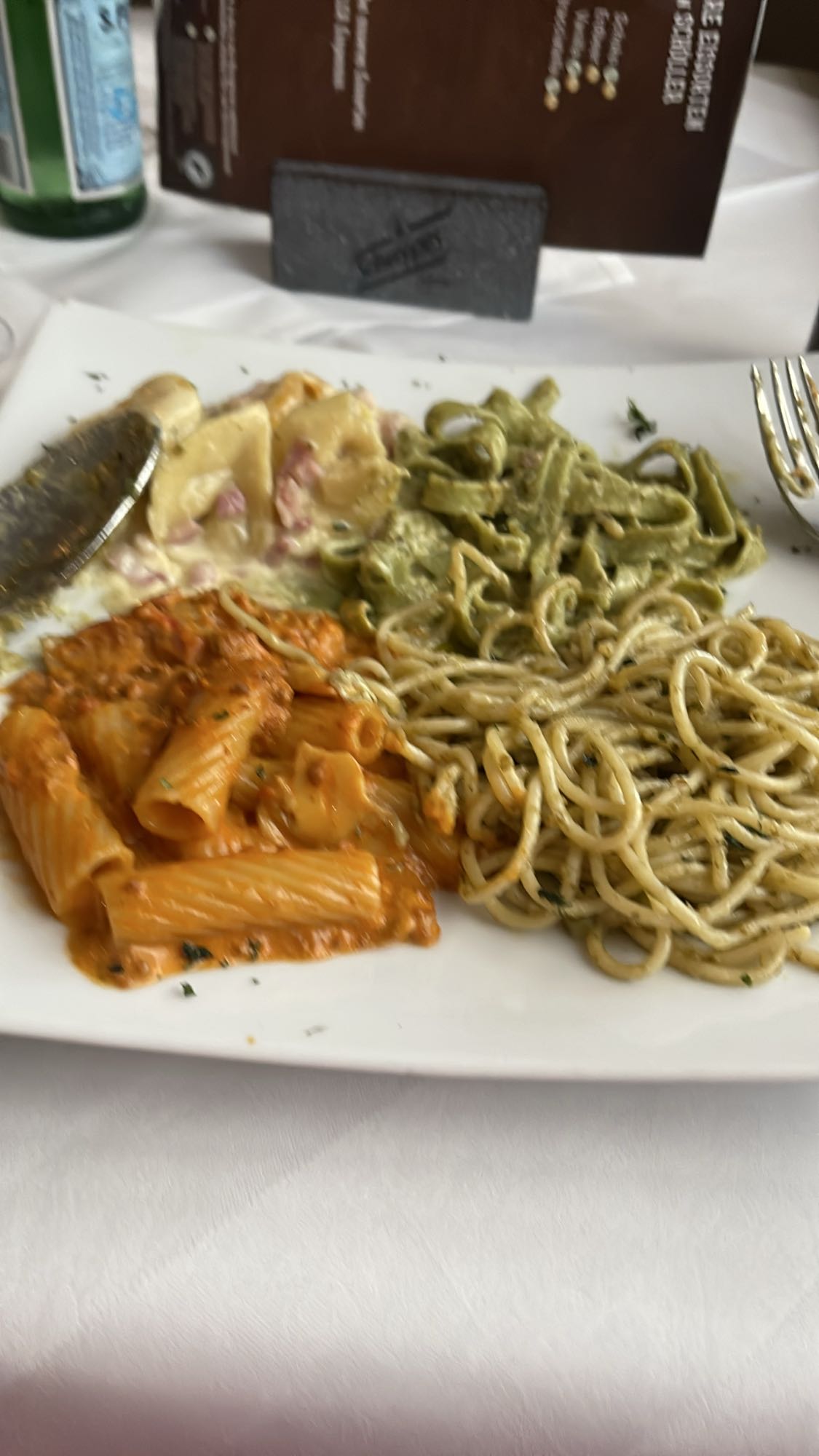 Gemischte Pasta Teller