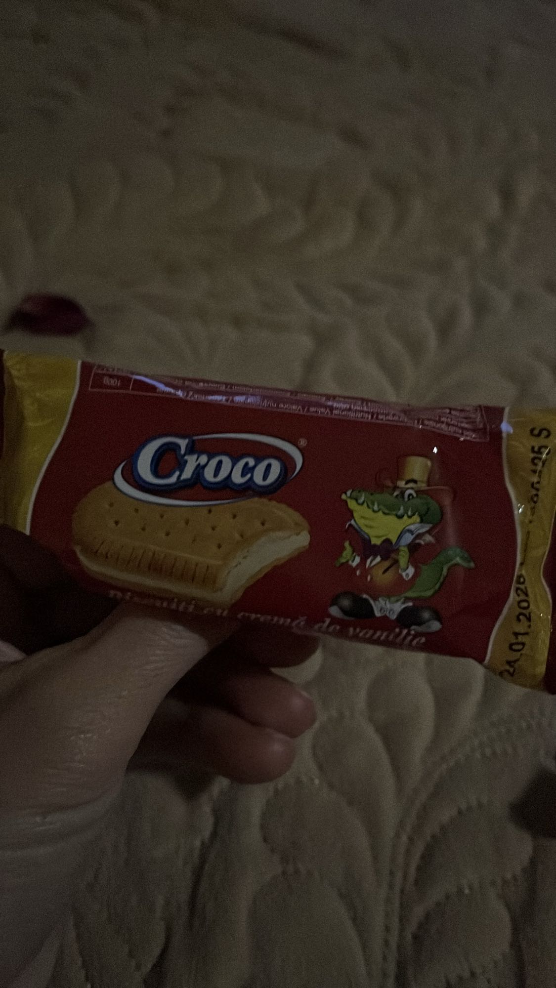 Biscuiți Croco cu vanilie