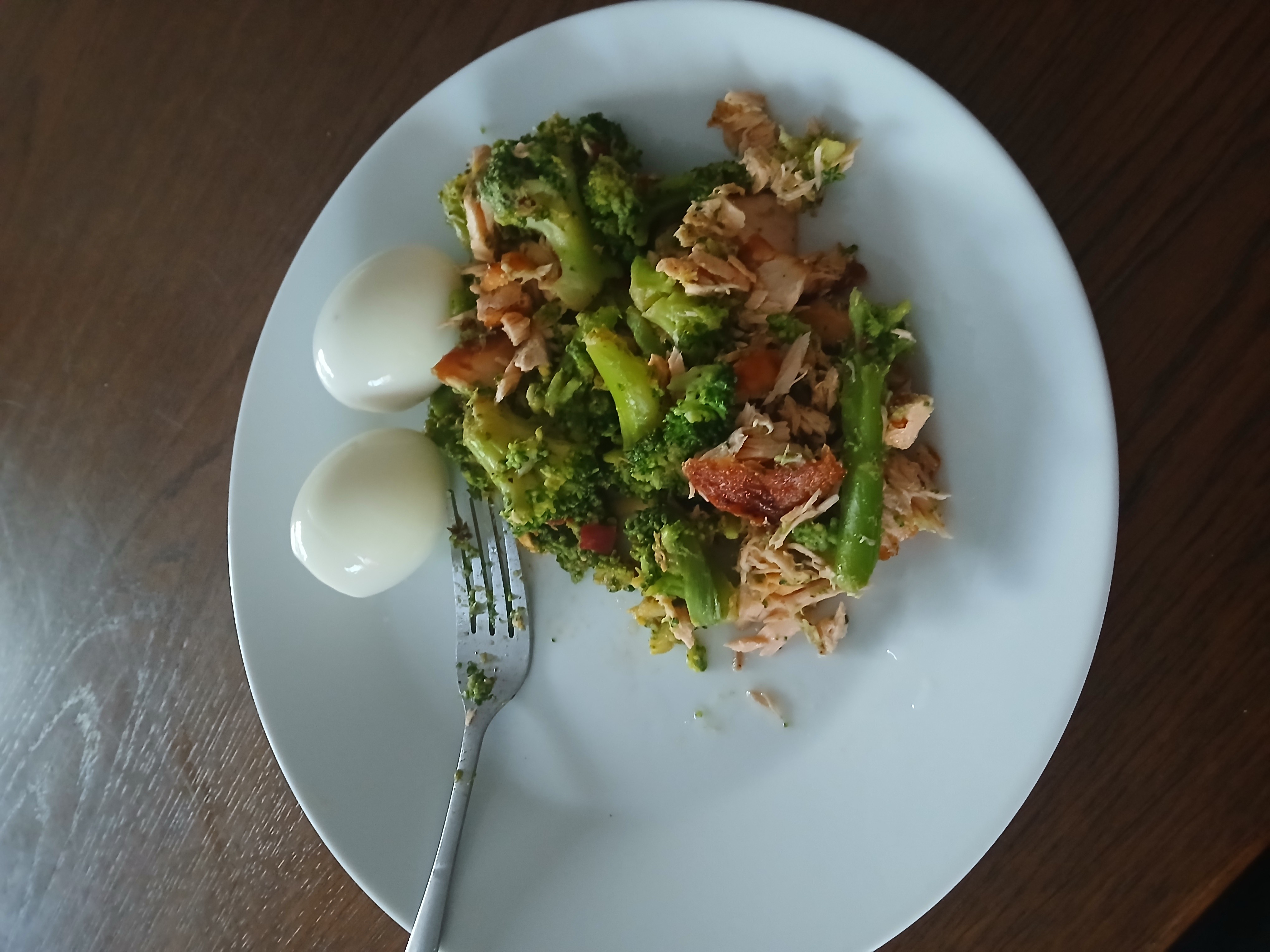 Saumon et brocoli