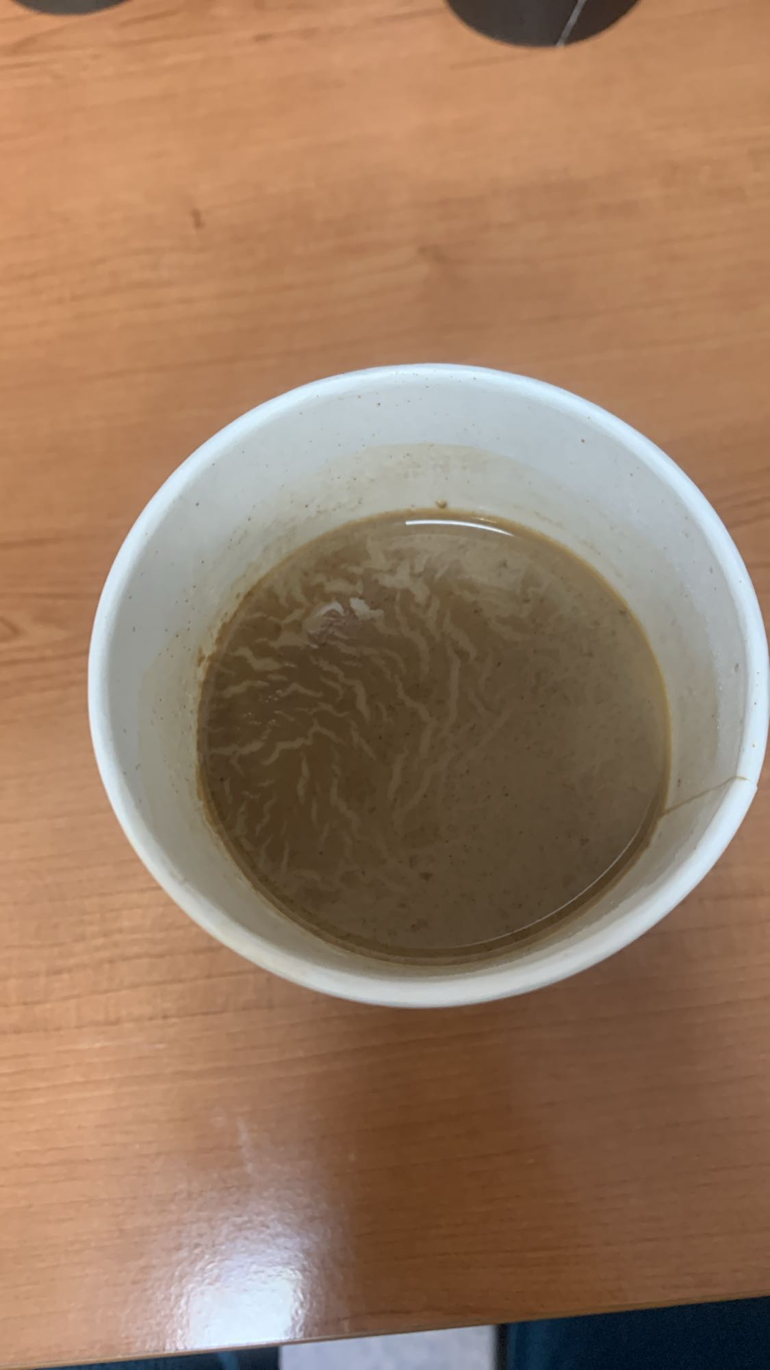 instant coffee with creamer