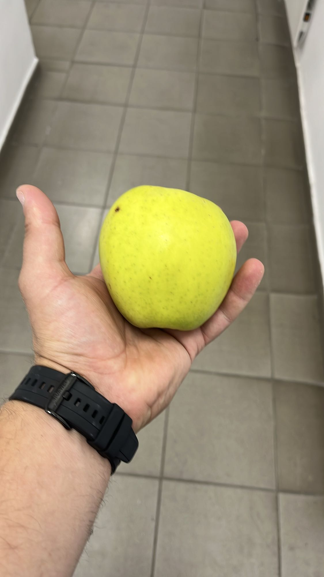 Зелена ябълка