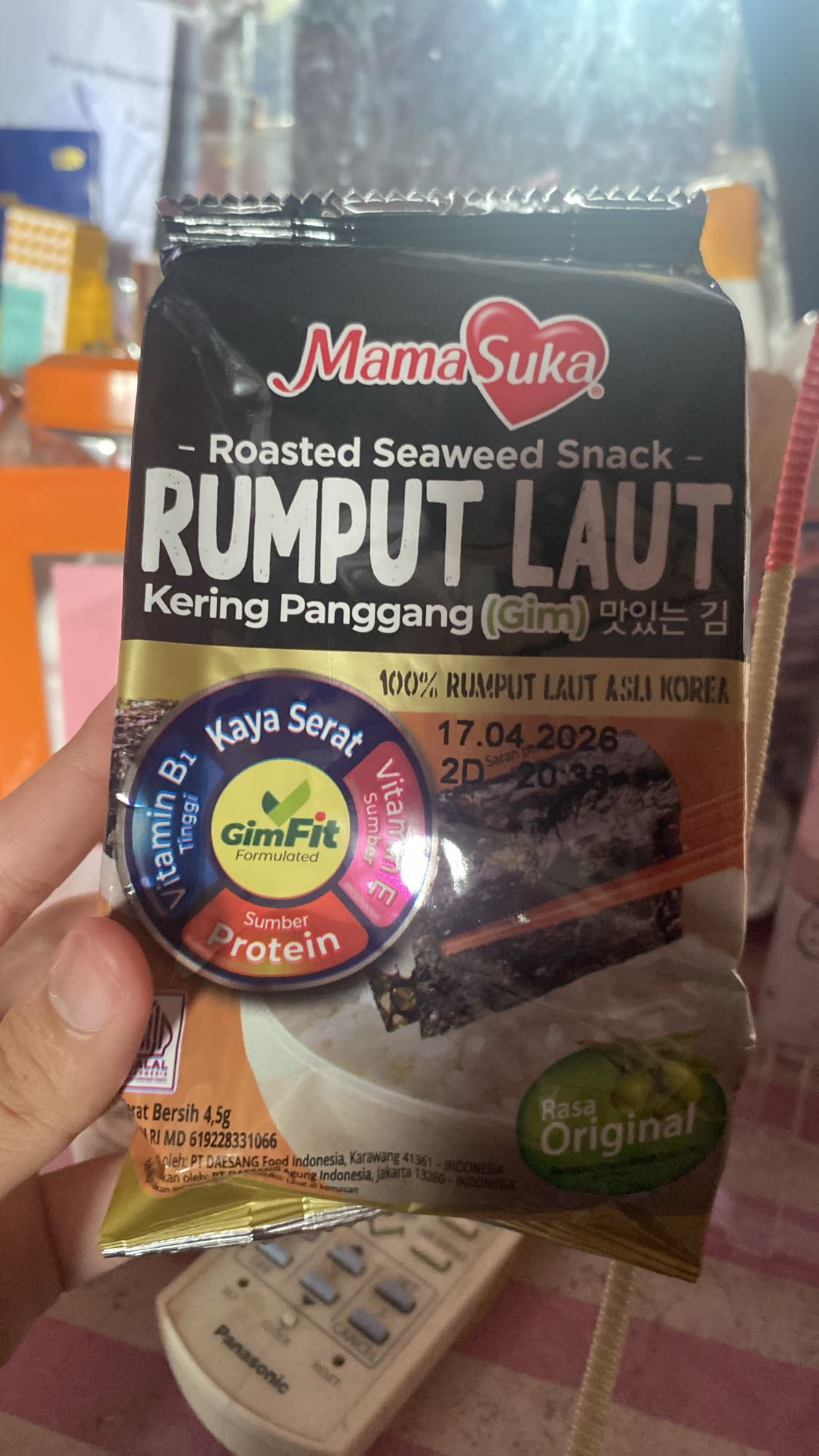 Roasted Seaweed Snack