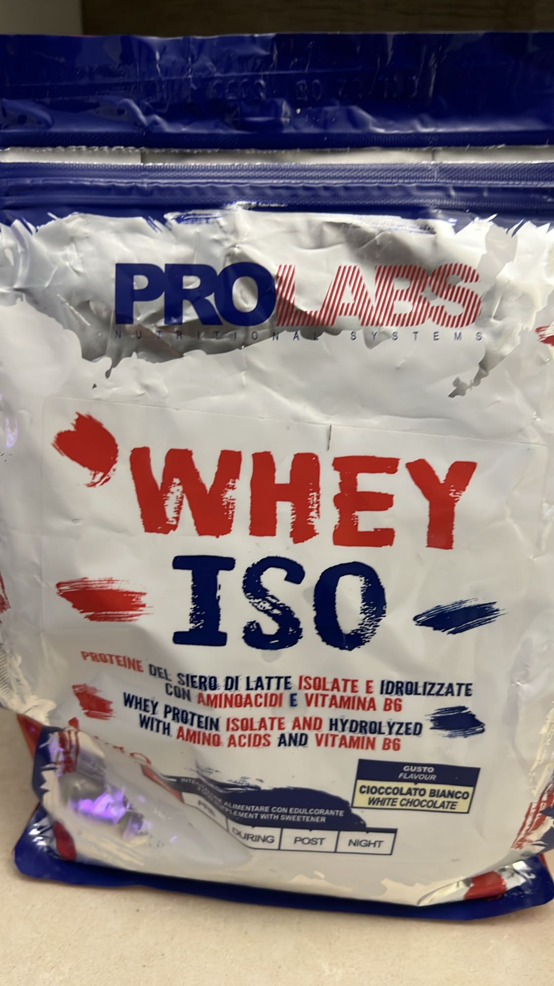 Whey Iso White Chocolate