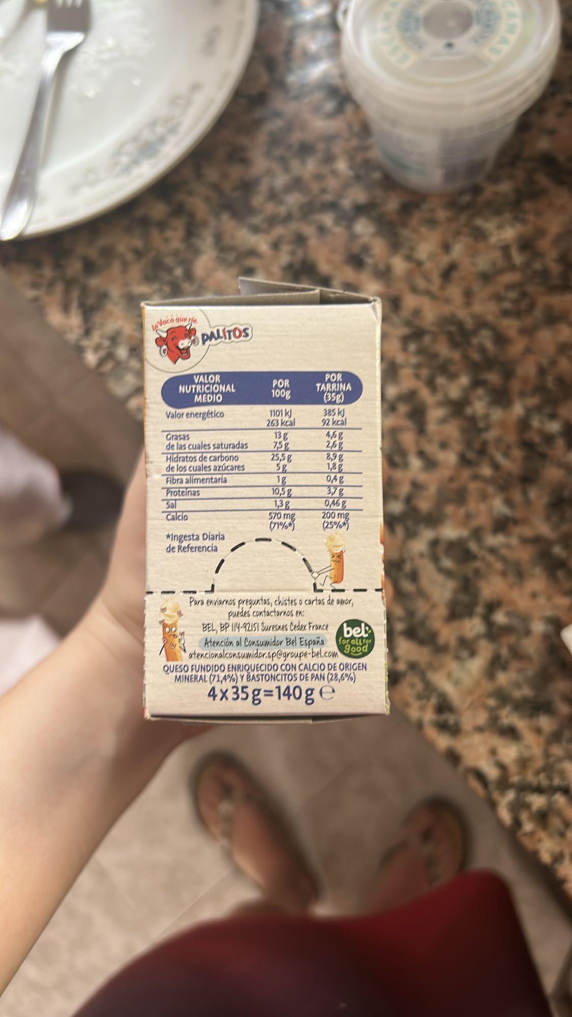 Queso fundido con palitos