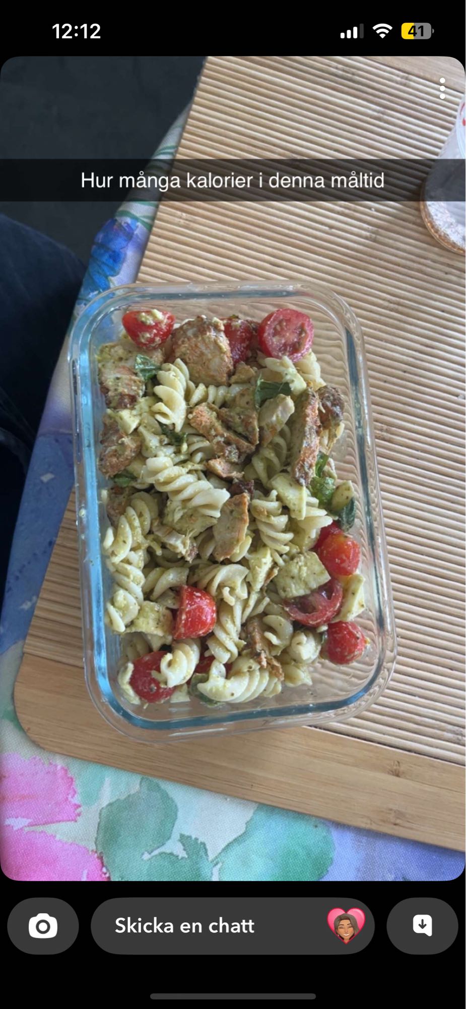 Kyckling pastasallad
