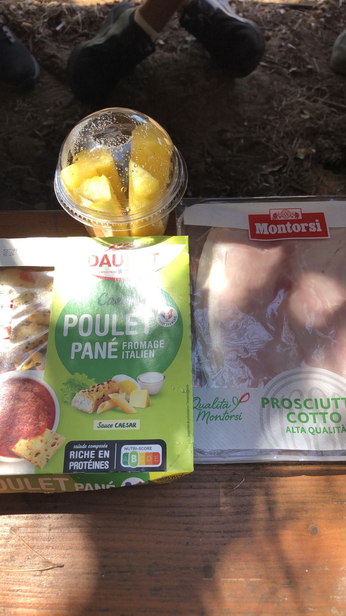 Déjeuner pique-nique rapide