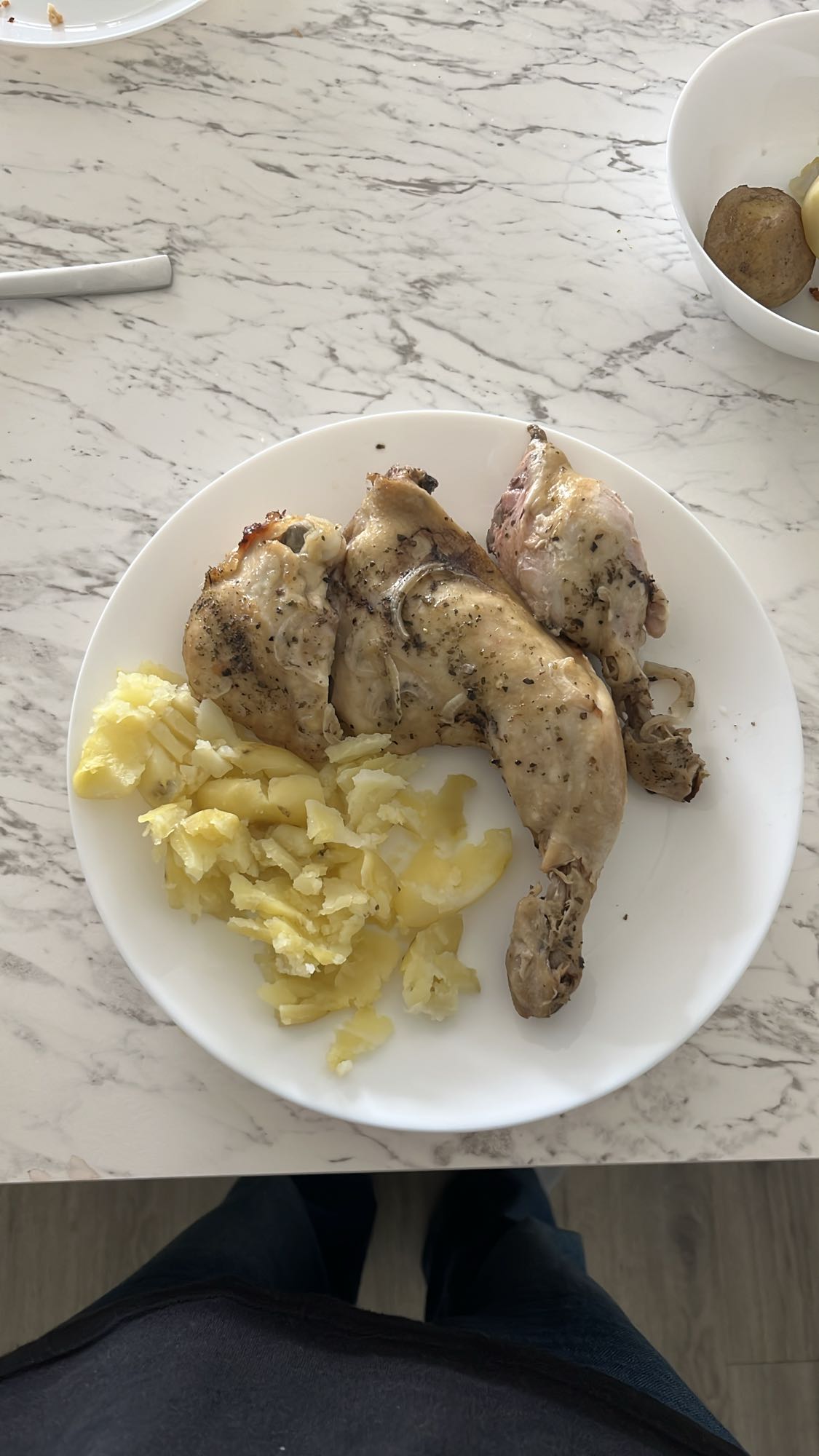 Kurczak z ziemniakami