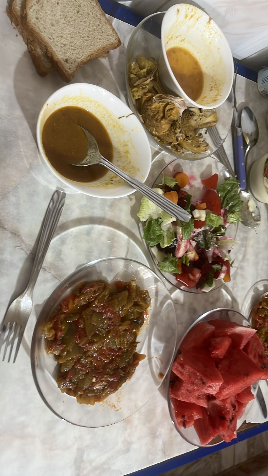 Déjeuner varié maison