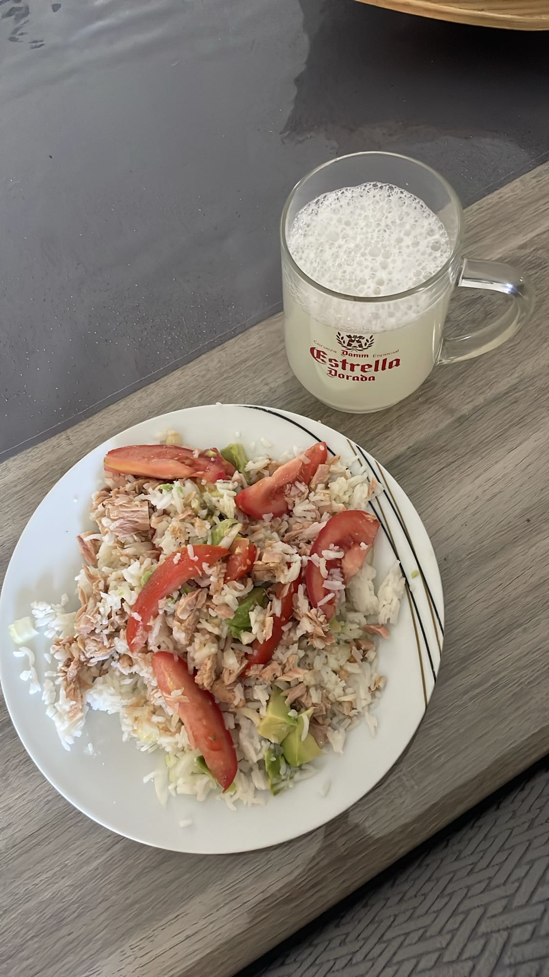 Salade de riz au thon