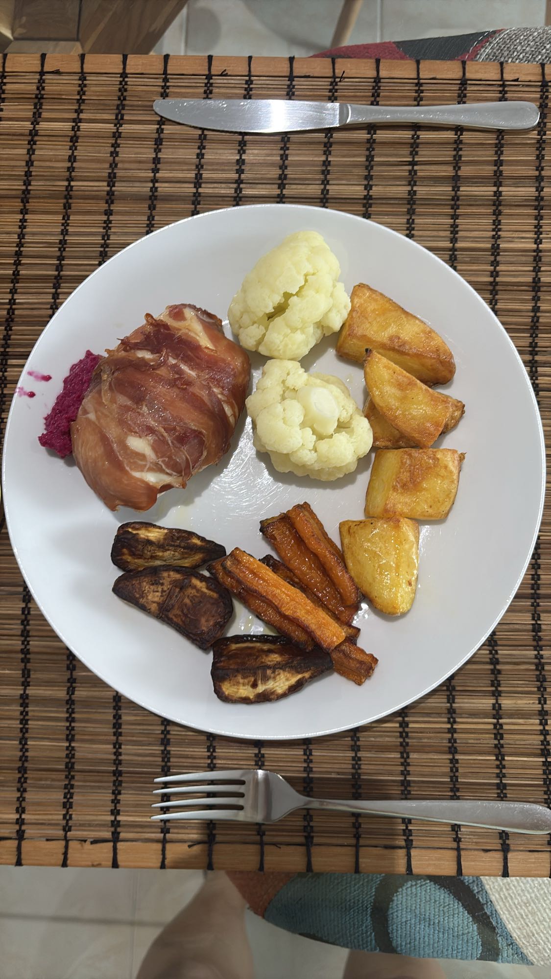 Roast Veg & Ham Chicken