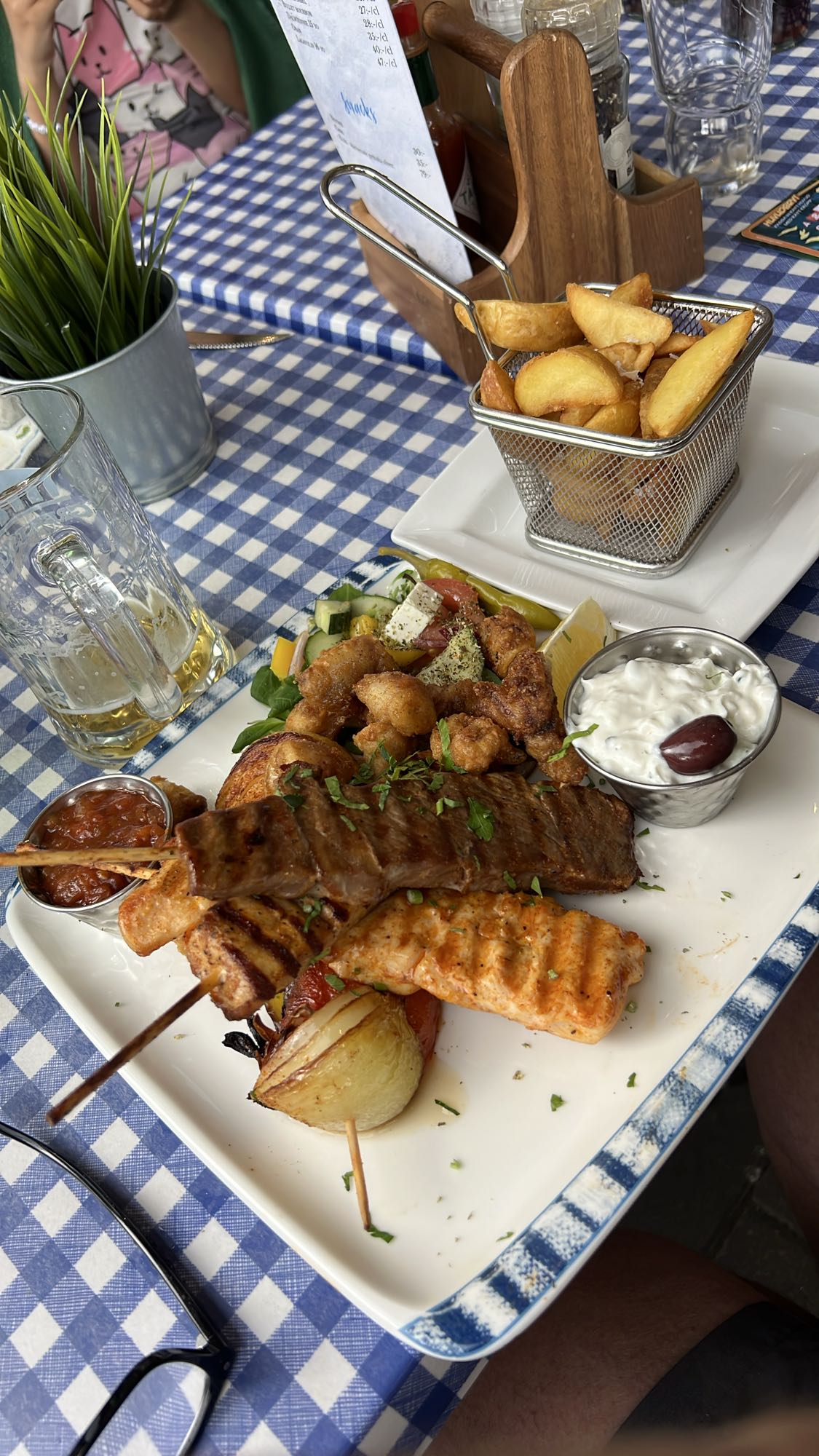 Grilltallrik med såser