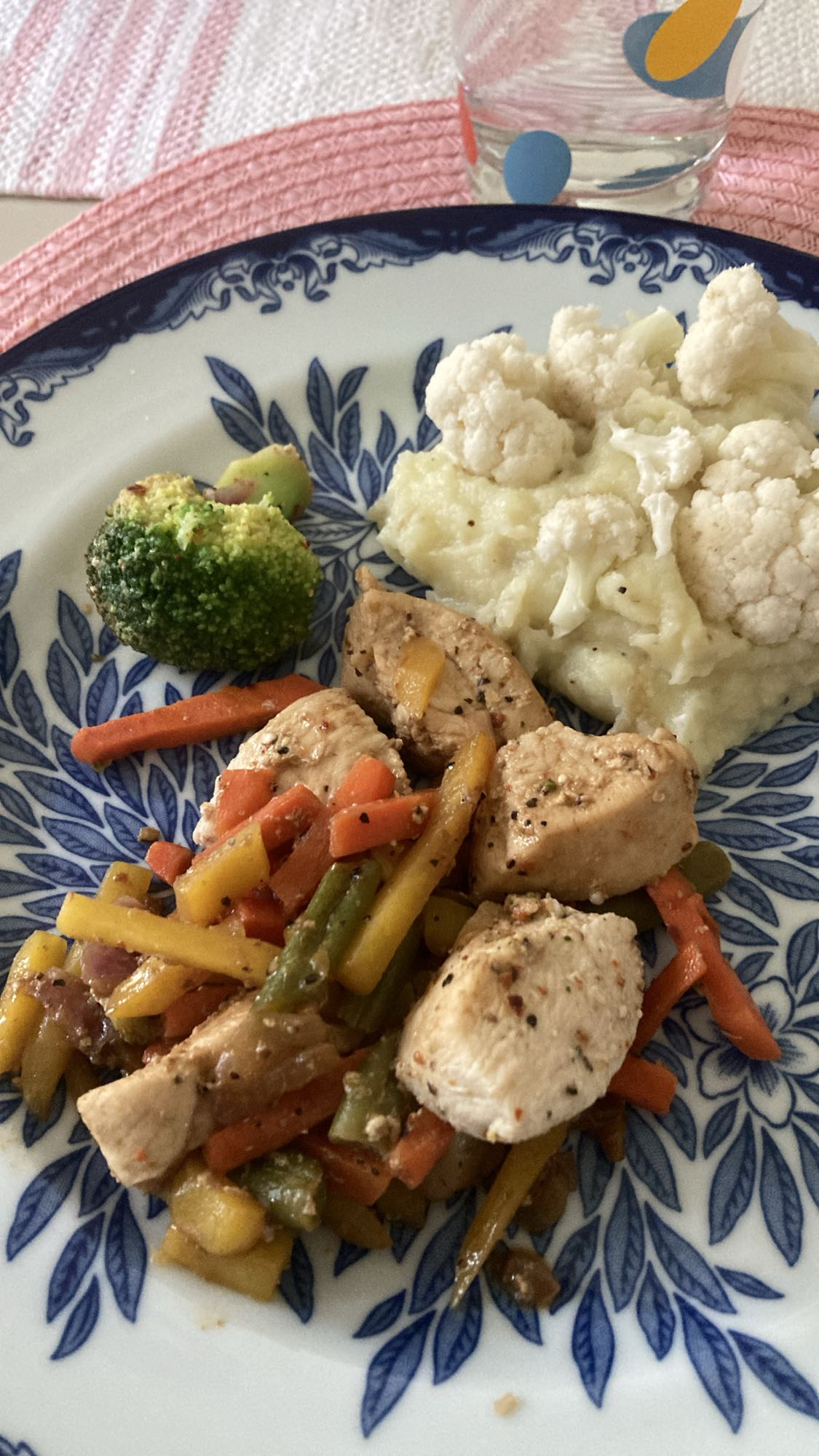 Kyckling med grönsaker