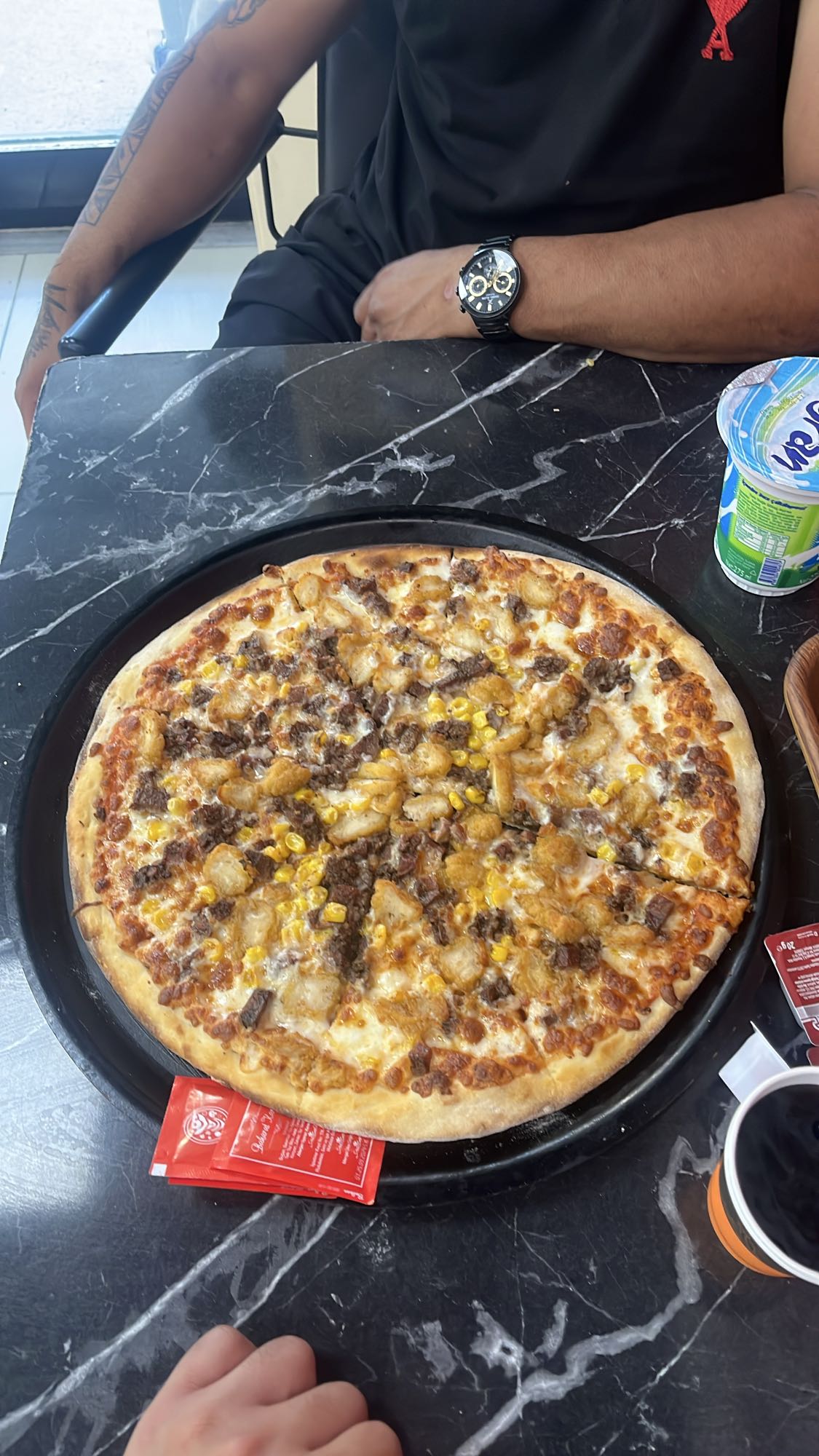 Etli Mısır Pizza