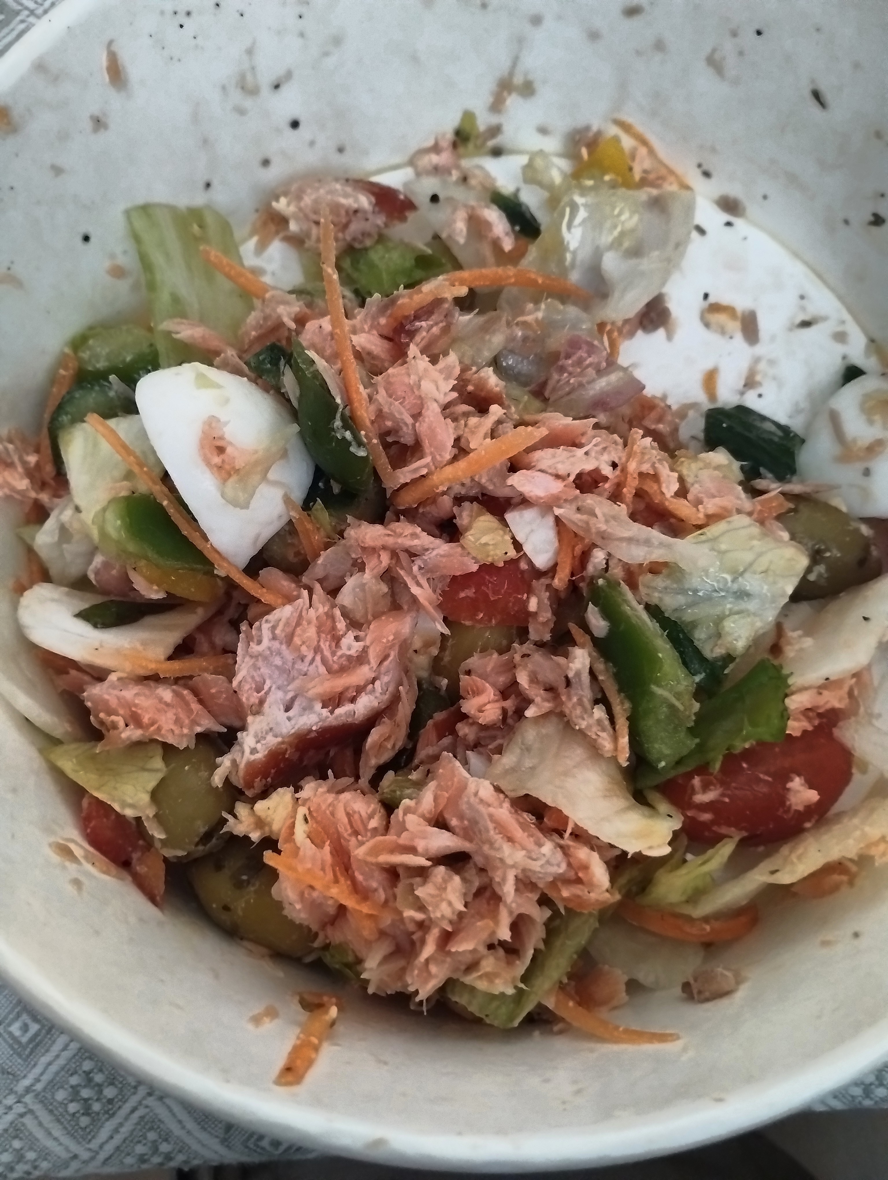 Tuna Veggie Salad