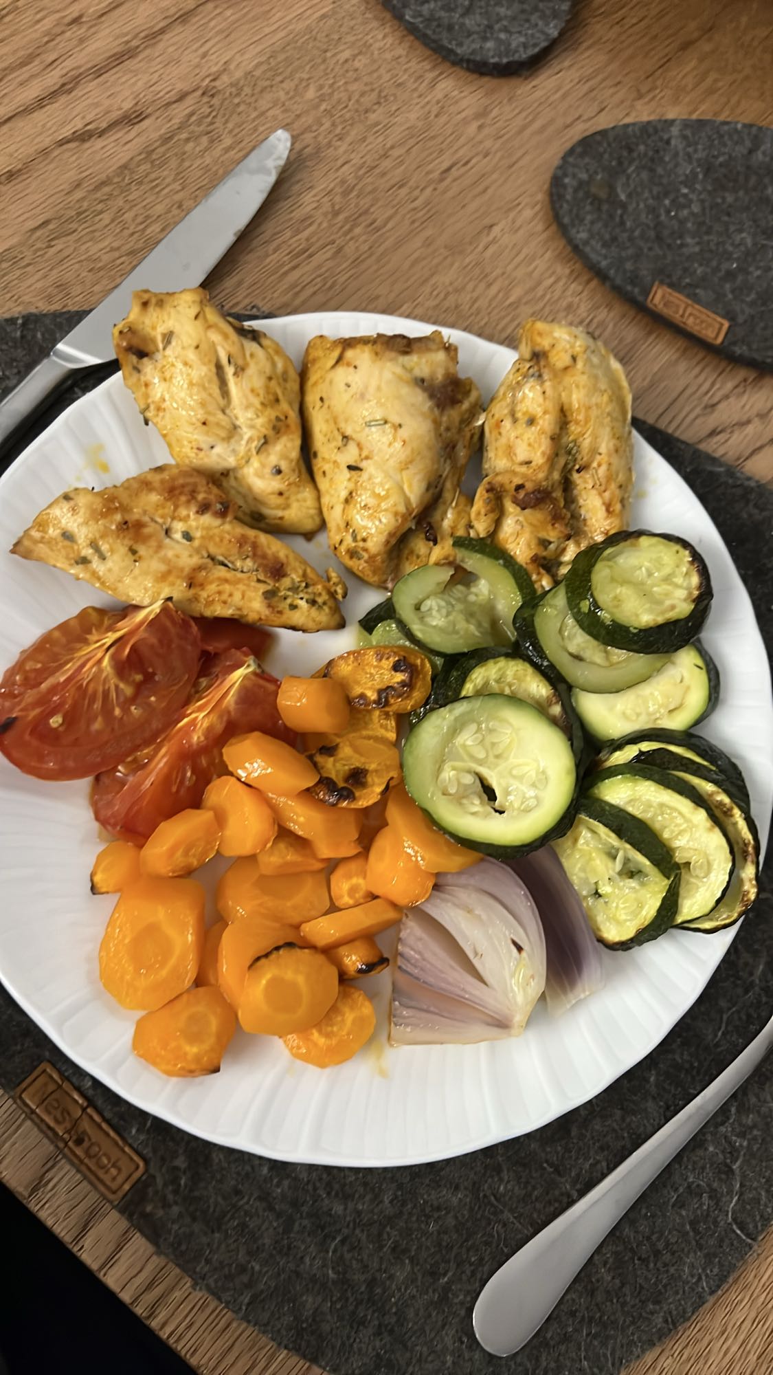 Grilled Chicken & Veggies